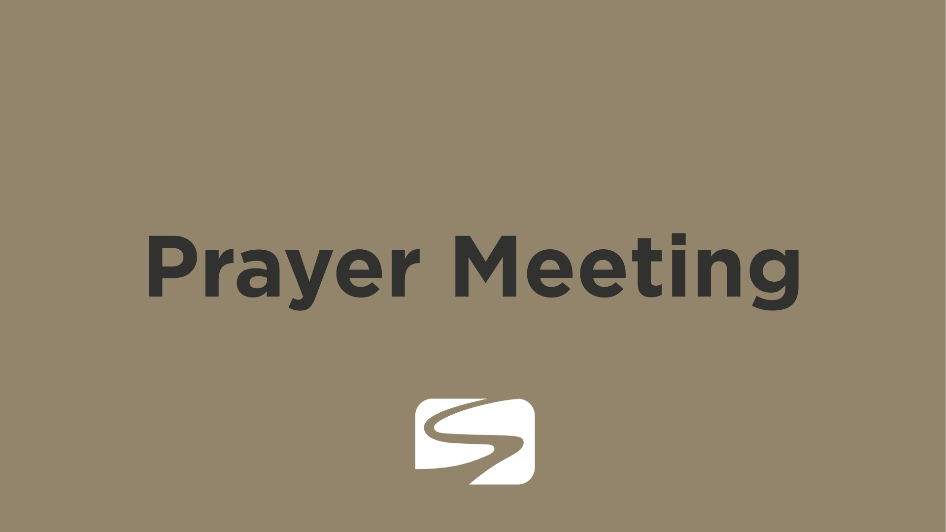 Prayer Meeting