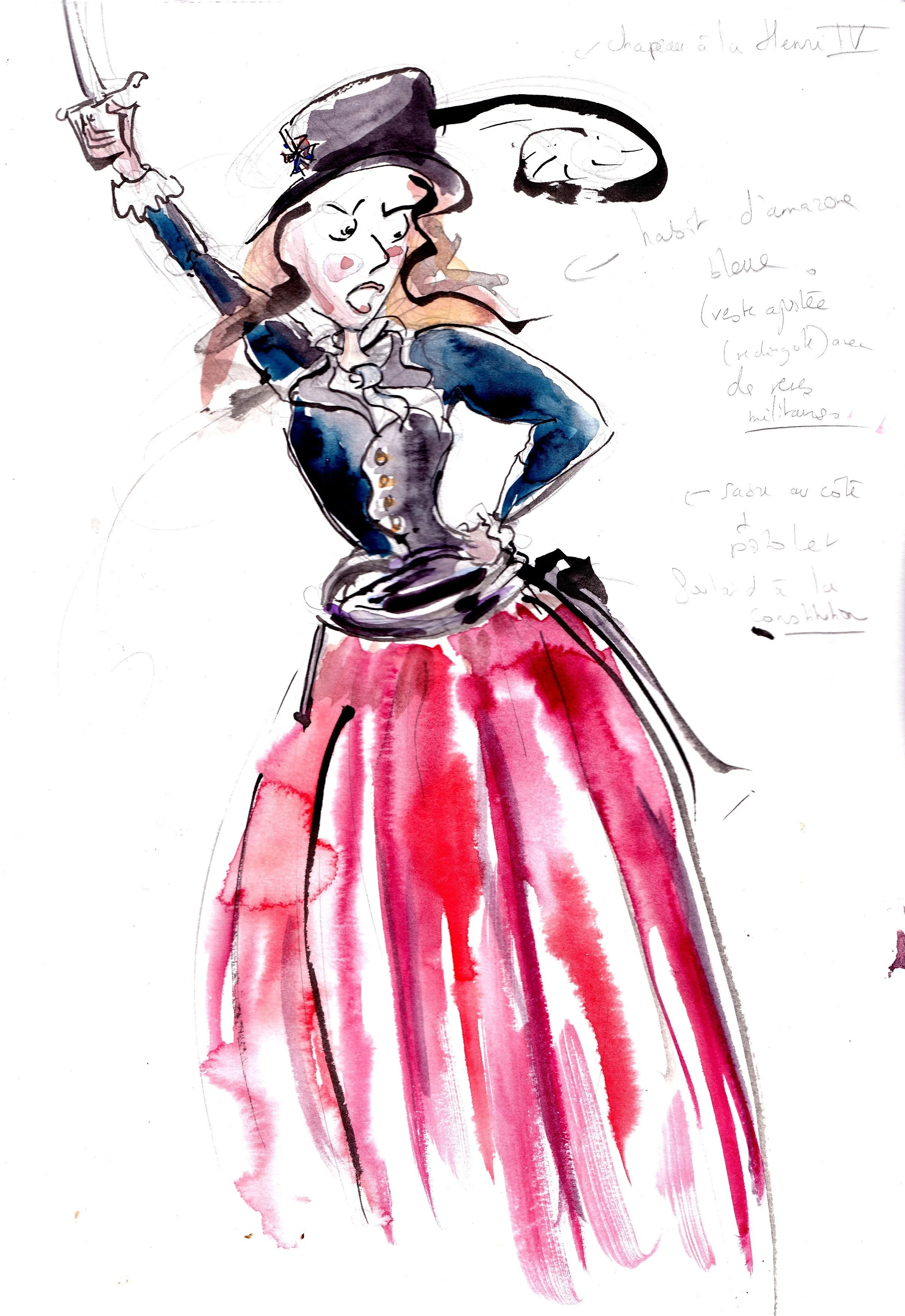 Theorigne de Mericourt, revolutionay activist in 1789. She has been jailed in a psychiatric hospital afterwards but her role during French revolution is huge. 