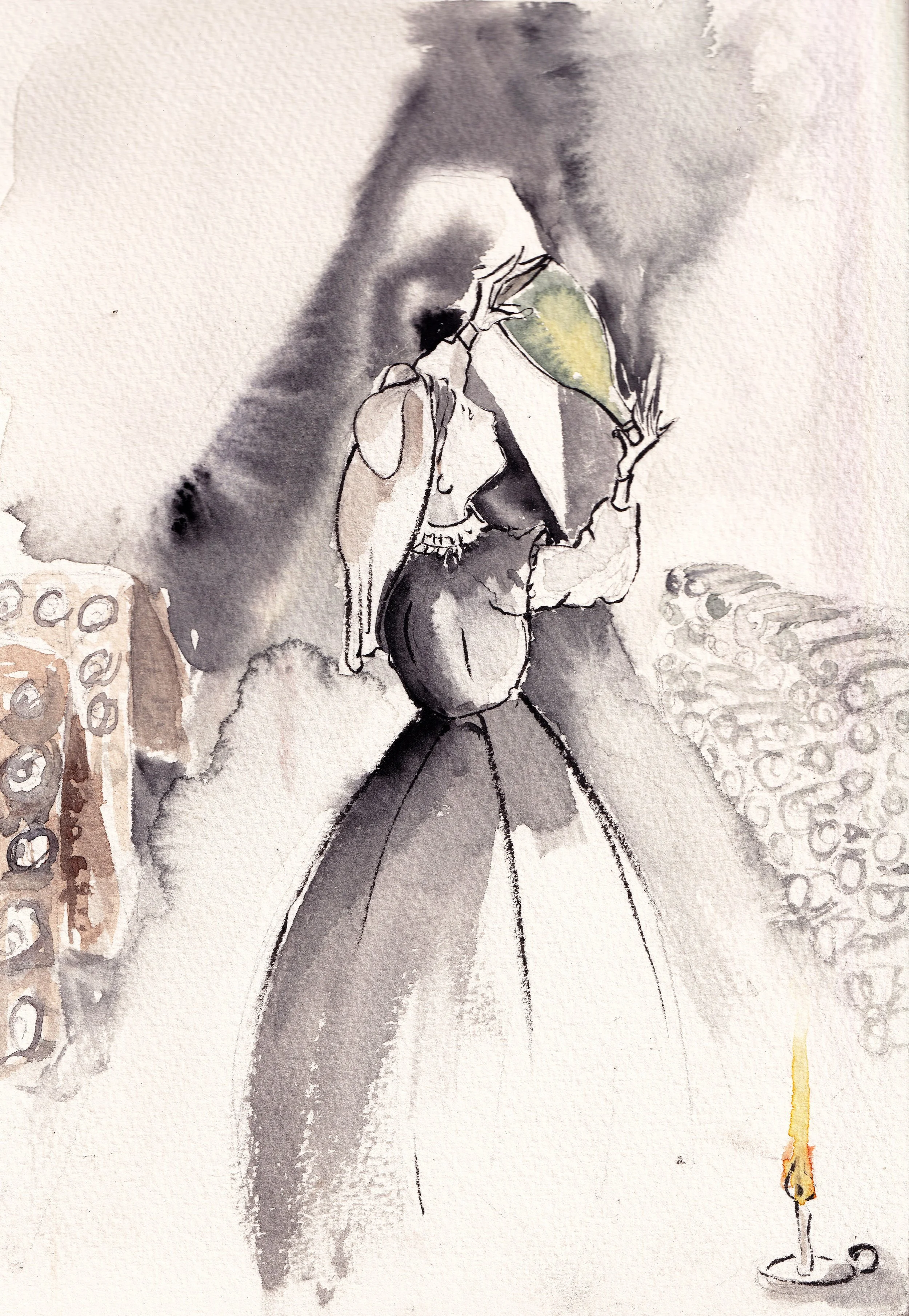 La Veuve Pommery (for Oxford Brookes University, part of a display about wine woman history).