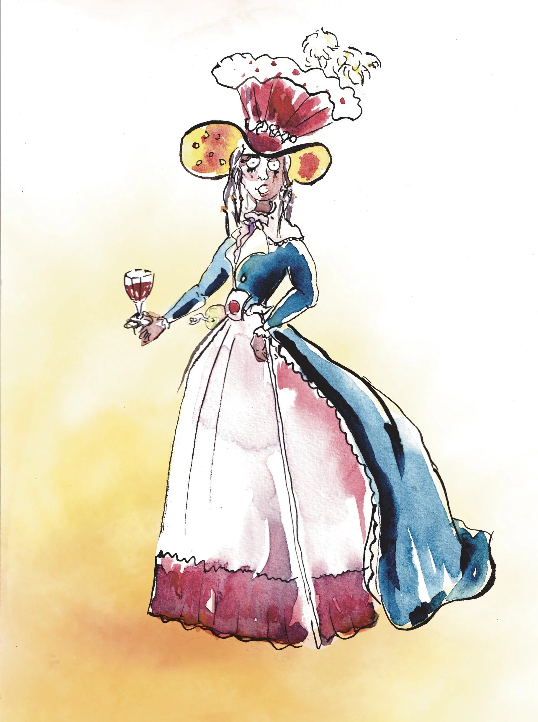 Lilith in Versailles, fantasy character