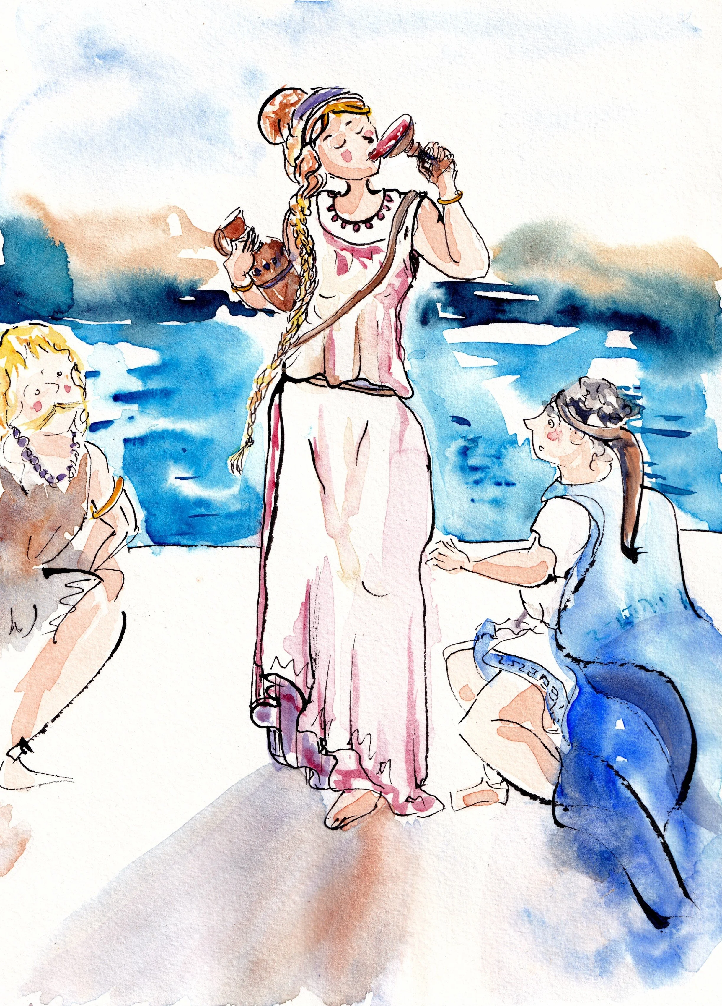 Gyptis and Protis myths, creation of Massilia