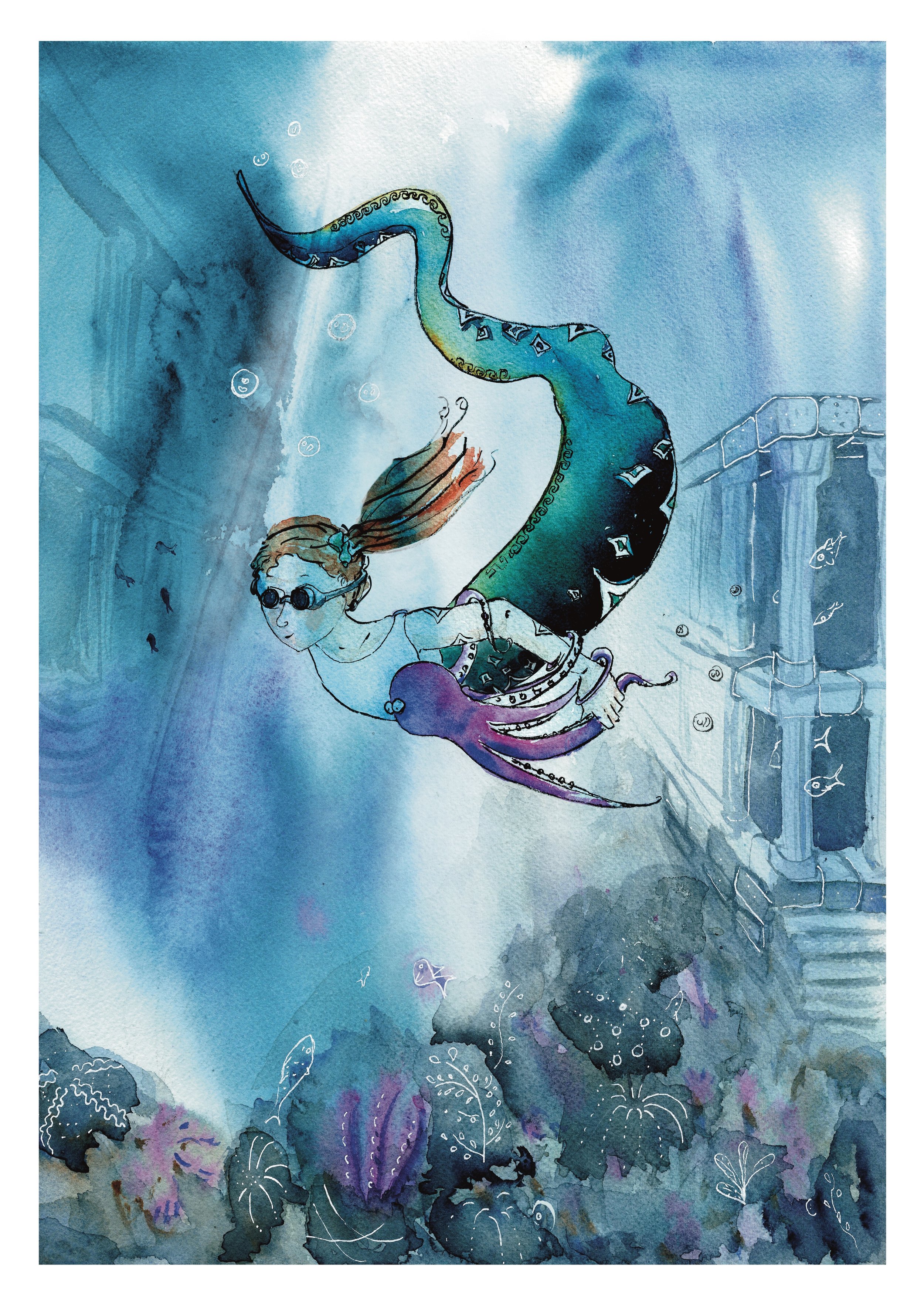La sirène en Méditerannée