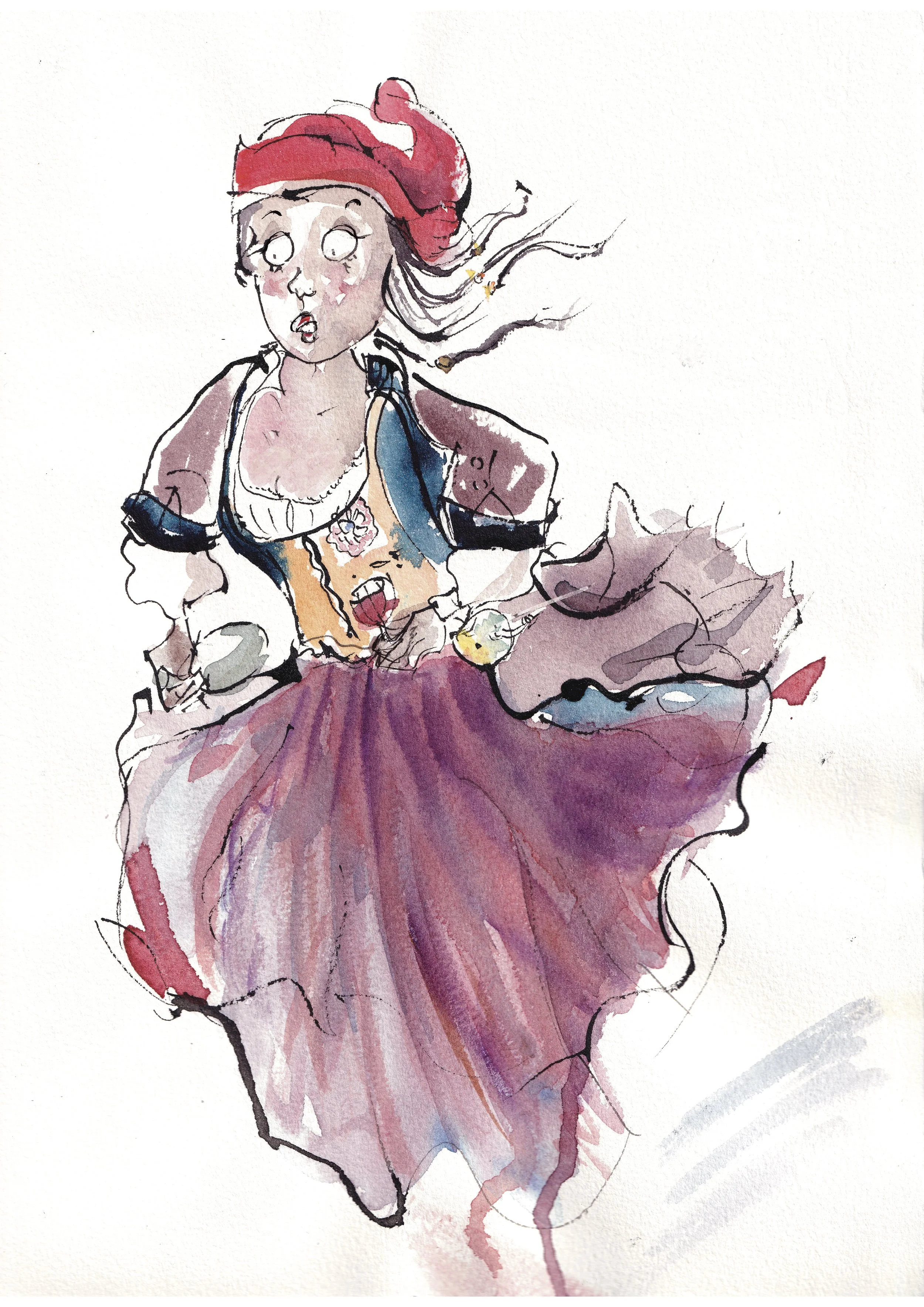 Lilith becoming a French revolutionary in Paris, 1789