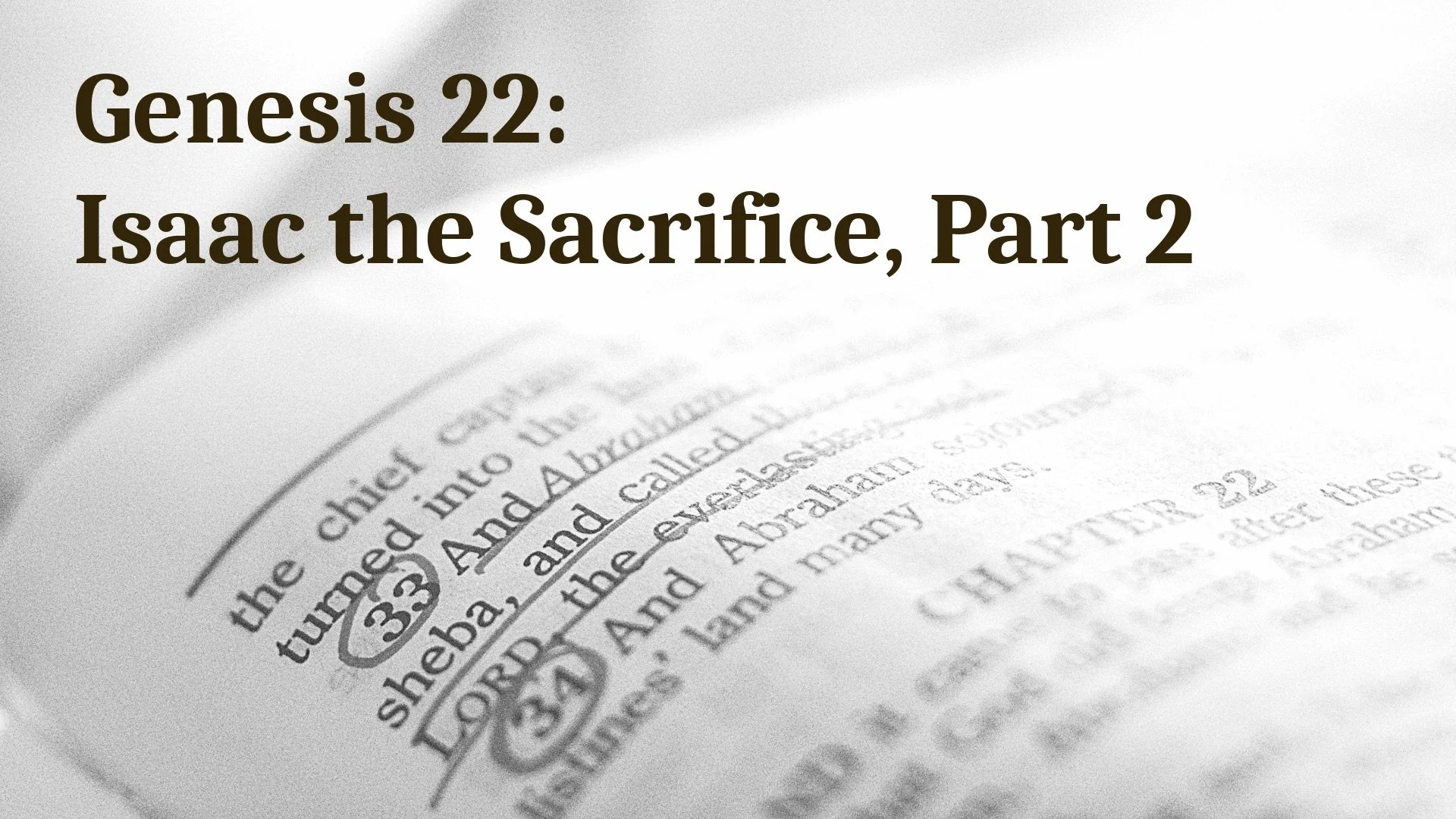 S1 E15: The Lord Will Provide