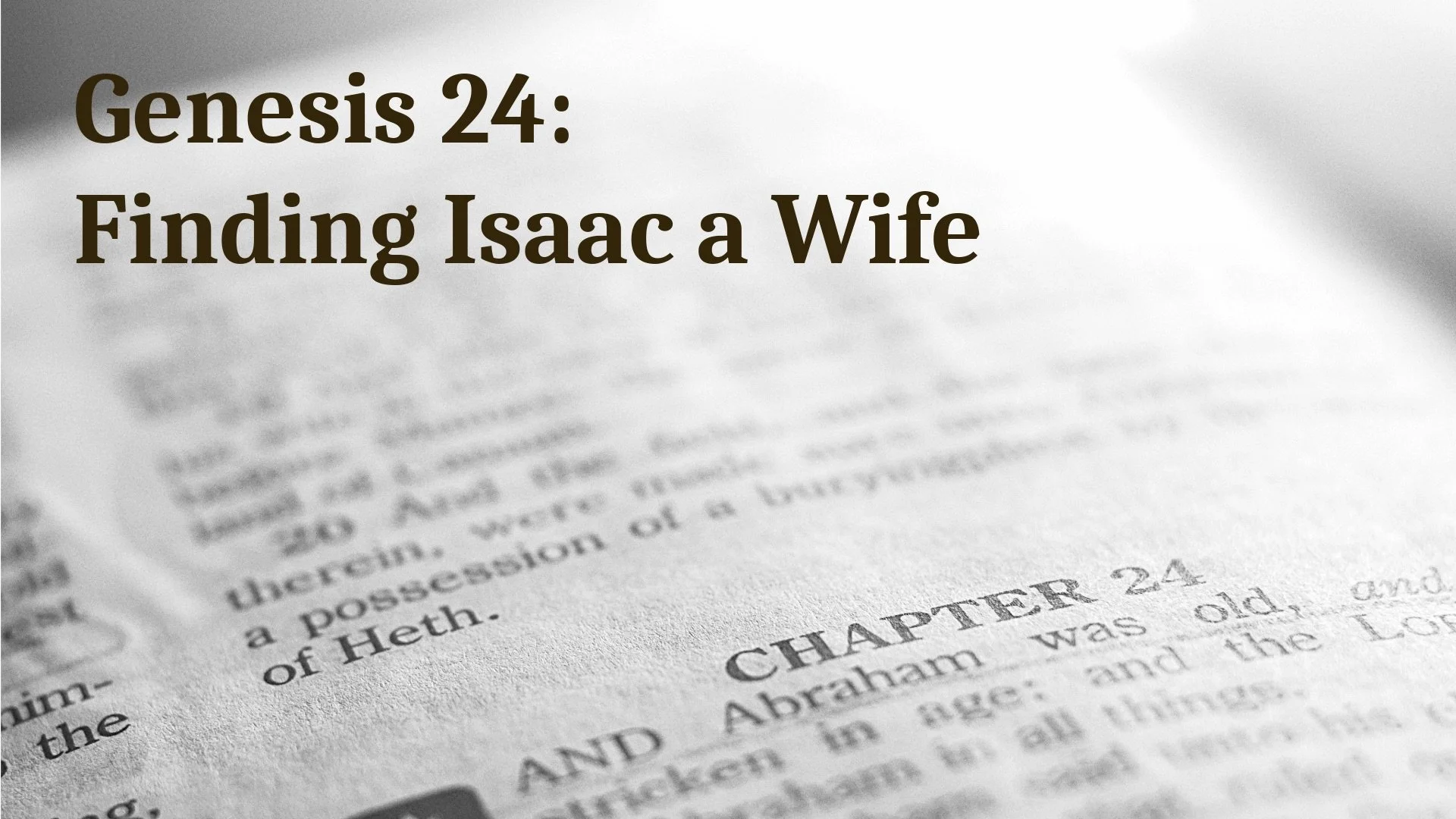 S1 E16: Isaac’s Matchmaker: He Grabbed Him by the What?!?