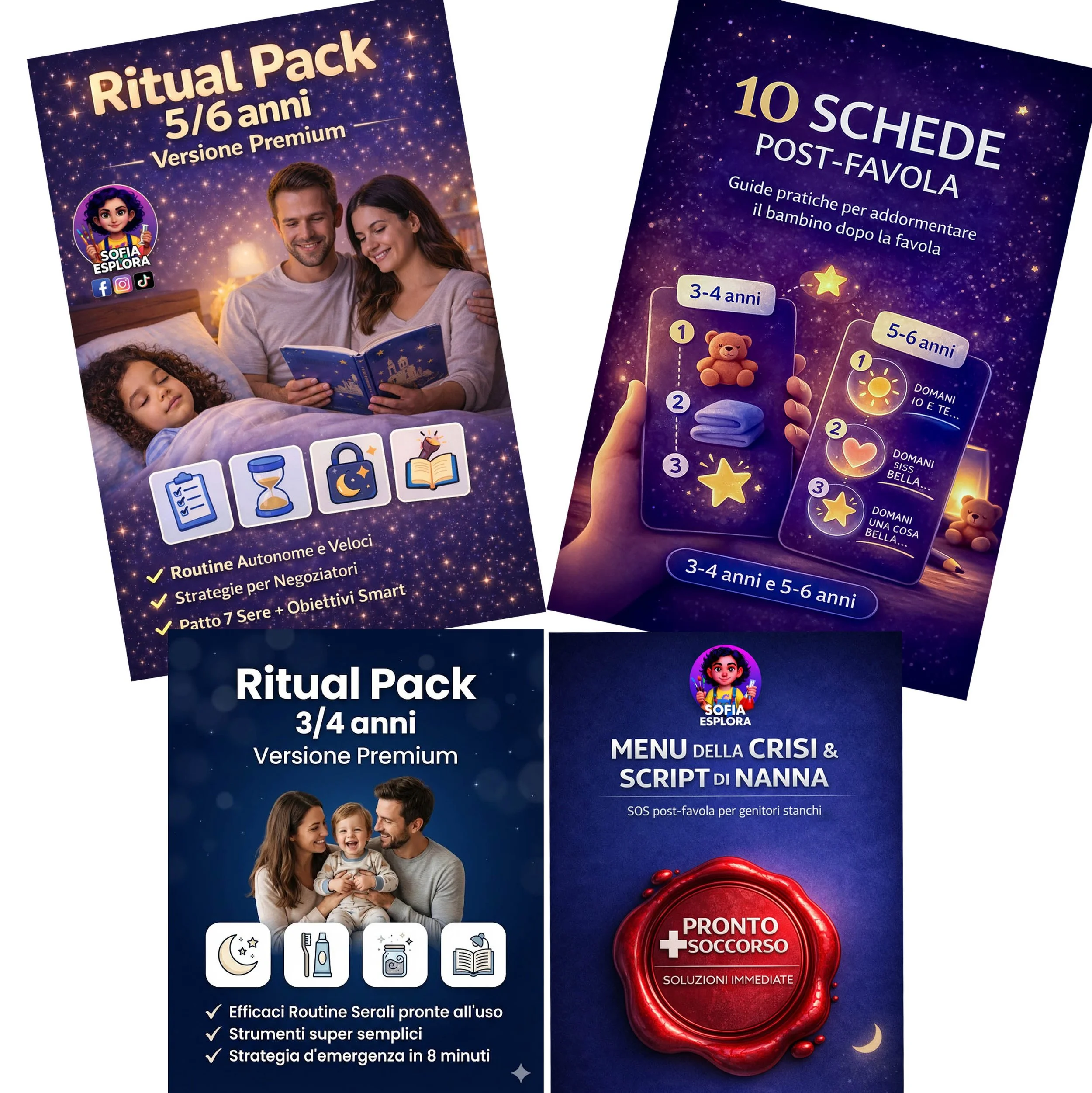 Bonus Pack Premium Vol. 1 (PDF) — Ritual + Guida + Schede + SOS