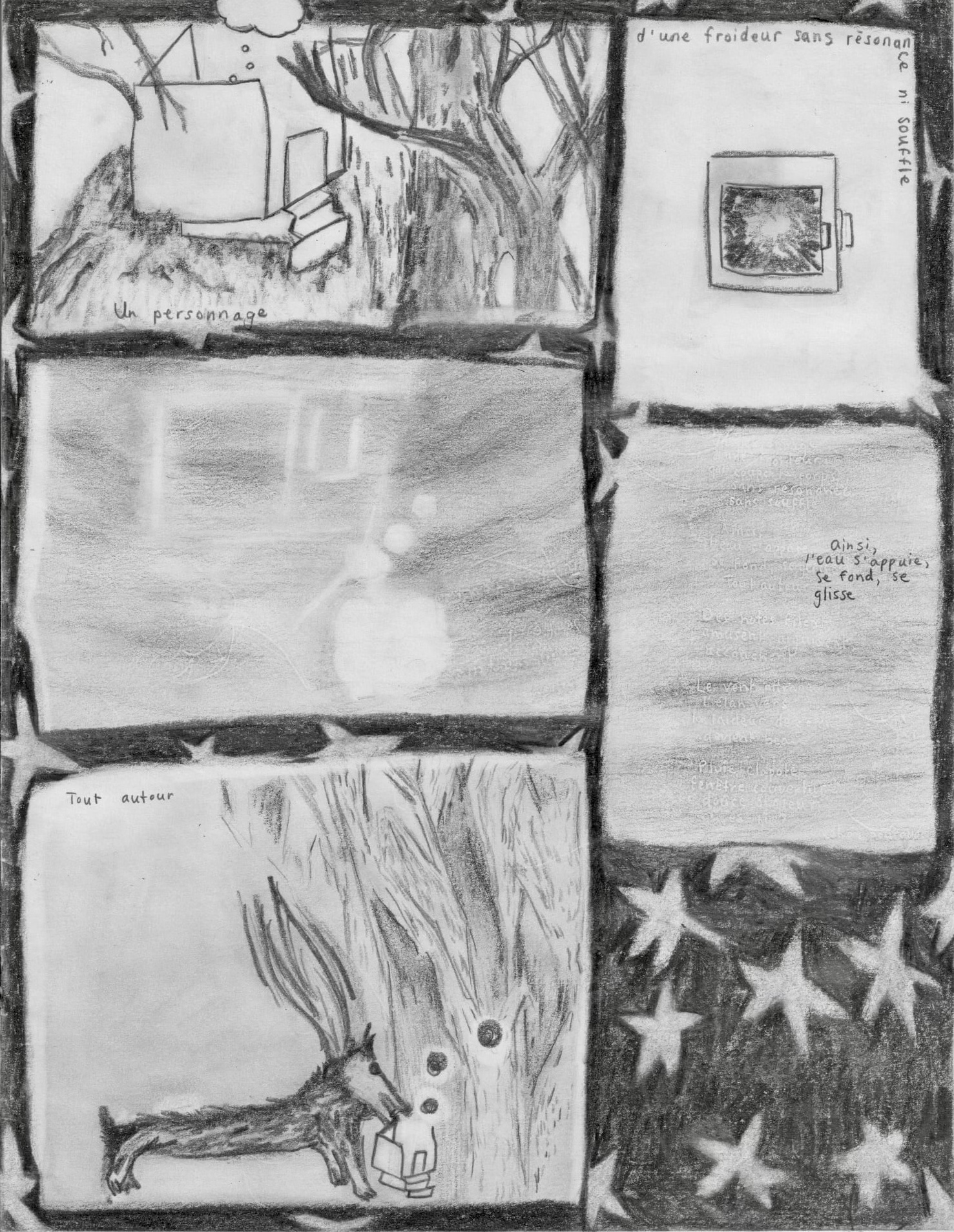 Pièce manquante (micro BD)

avril 2025  Mine sur papier
