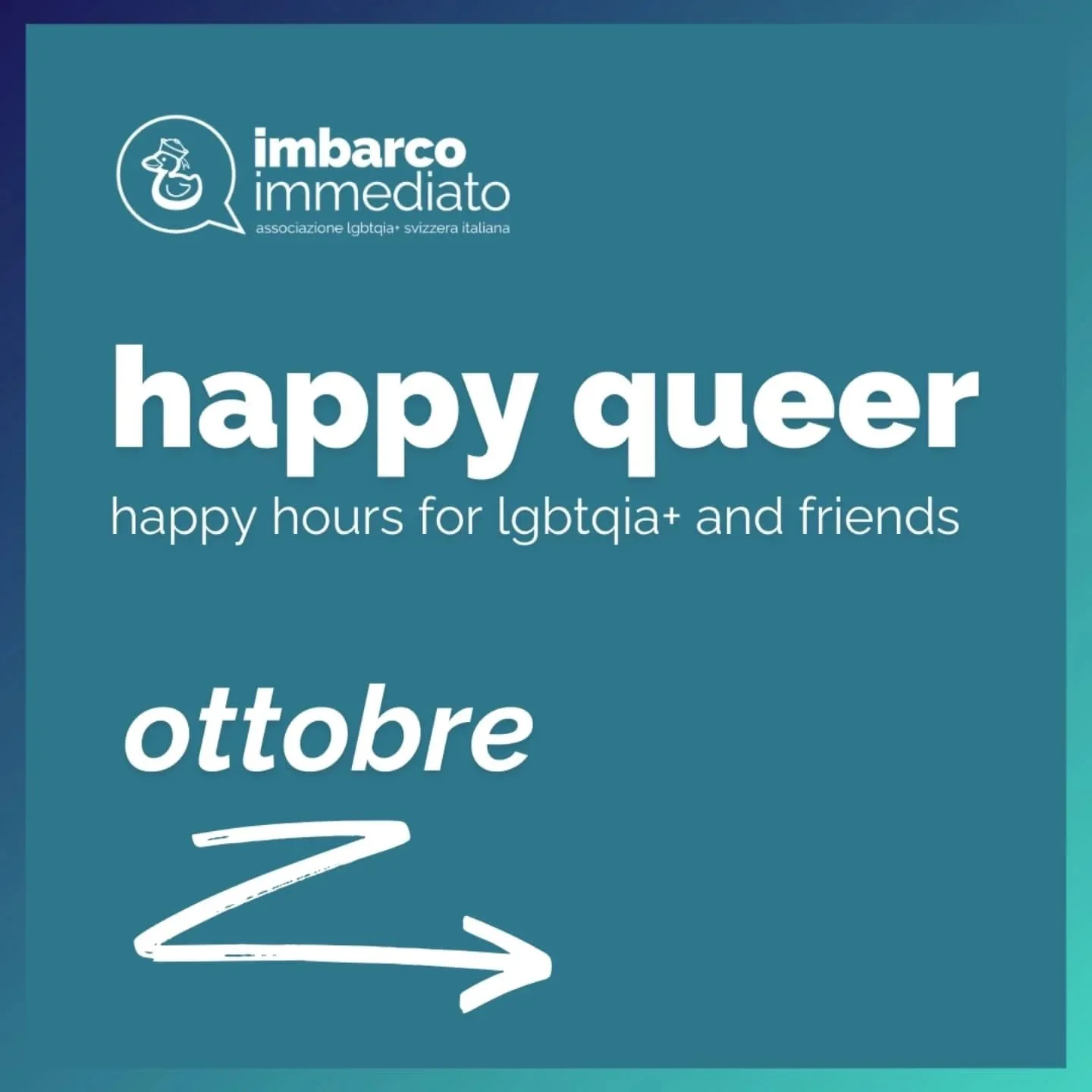 Prossimo appuntamento HAPPY QUEER:
tuttə prontə per un aperitivo accompagnato da bella musica?
Noi siamo prontə per passare una domenica sera in buona compagnia!
Che ne pensate di unirvi a noi al @barlauralugano di Lugano dove ad aspettarci, oltre ad