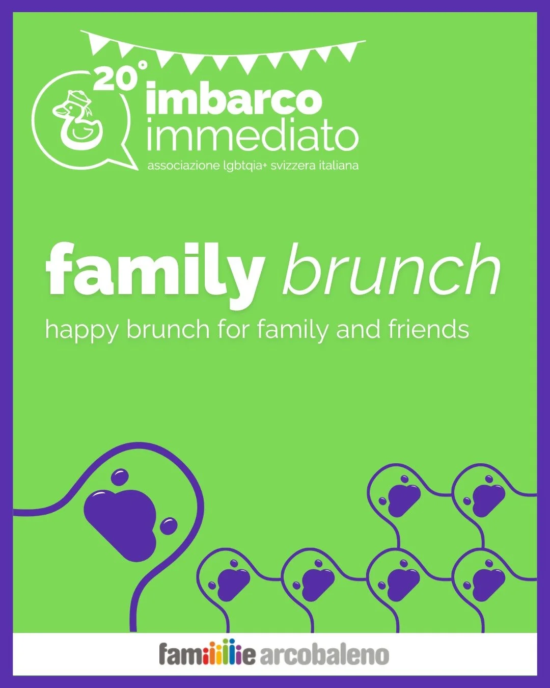 Il matrimonio per tutt* &egrave; ormai una realt&agrave; da quasi 4 anni e sempre pi&ugrave; famiglie e bambin* hanno visto la luce nel nostro cantone riempiendolo di arcobaleno ❤️🌈🏳️&zwj;🌈

Con il sostegno dell'associazione nazionale delle Famigl