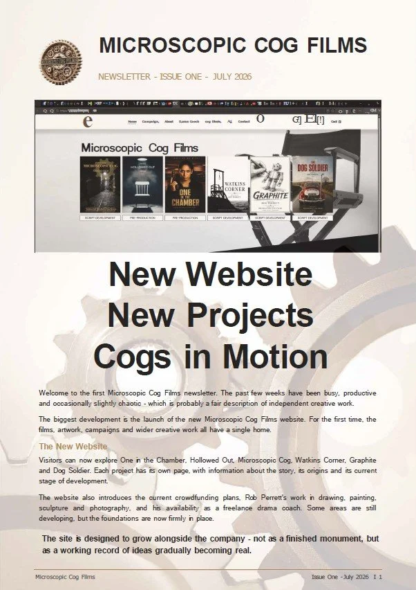 Microscopic Cog Newsletter #1