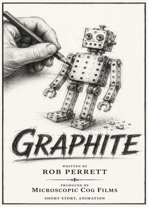 Posterr for 'Graphite' by Rob Perrett.
