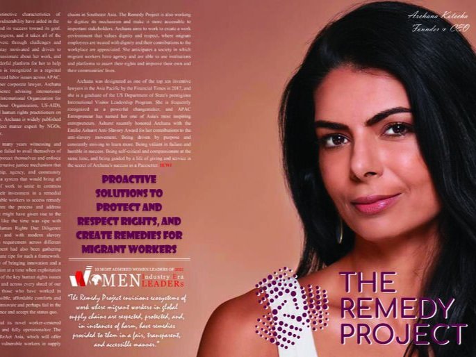 The Remedy Project’s CEO awarded by IEra Women Leaders