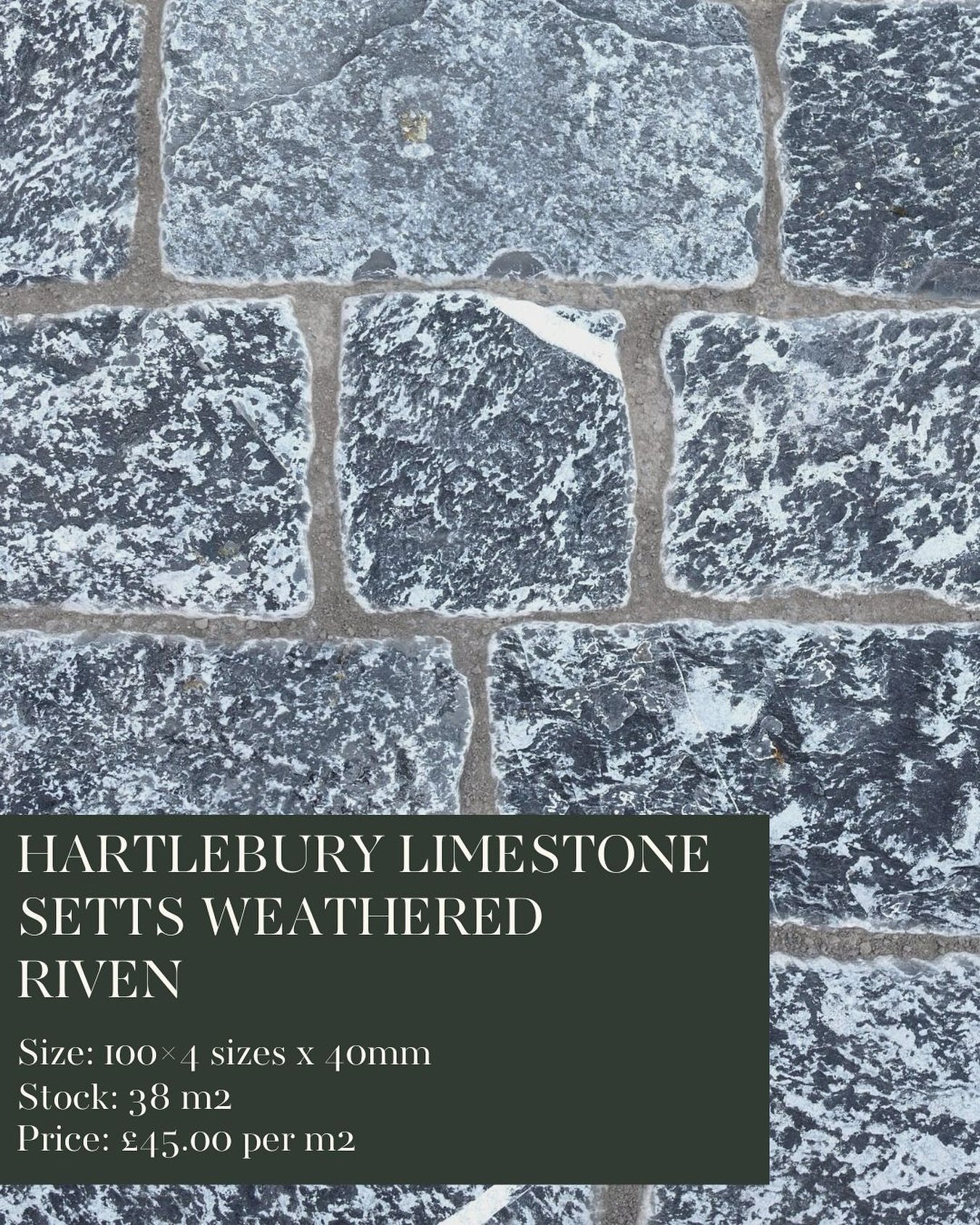 Create an instant reclaimed finish terrace with this incredible dark natural Limestone with a very occasional white crystalised veins. An ethically sourced stone with a unique hand finish applied to replicate the years of wear. Popular for use in ter