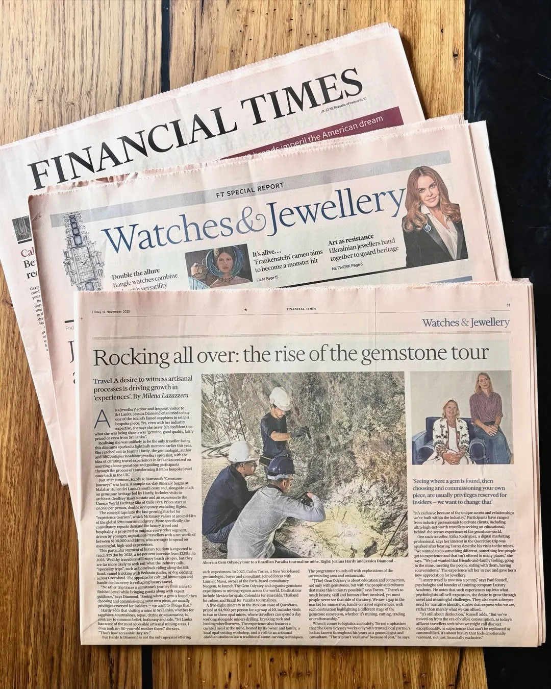 Hardy & Diamond for Financial Times