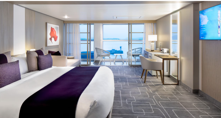 Assessable cruise cabin