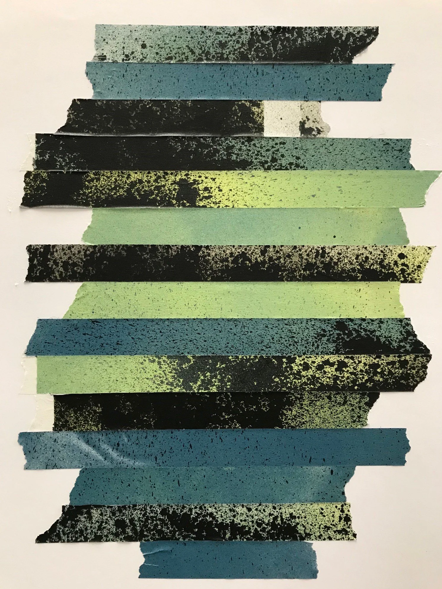 RAFTERMATH. Spraypaint on Masking tape. A3. 2020.jpg
