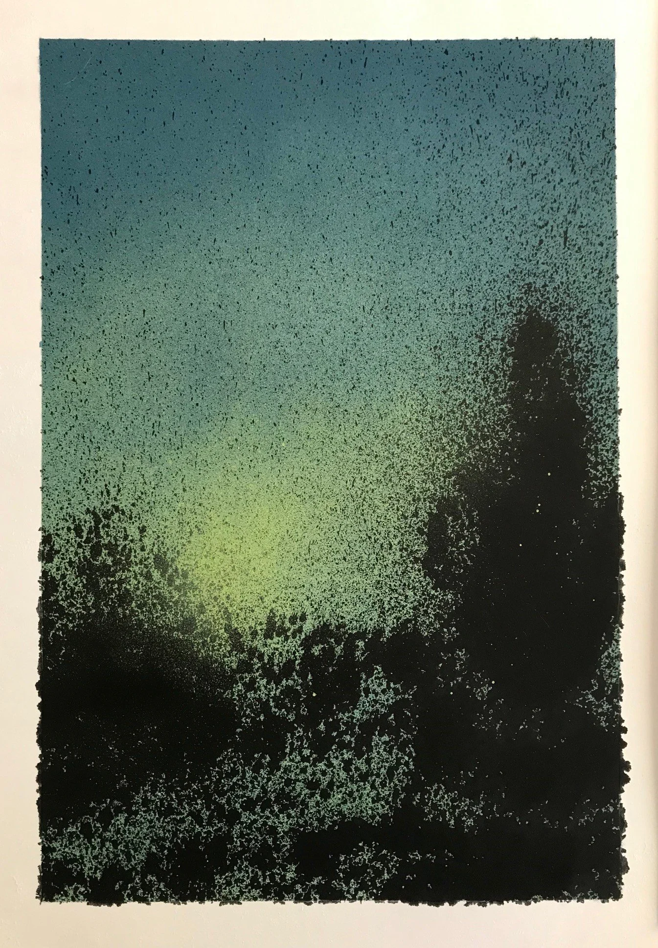 RESTLESS 4. Praypaint on Paper. A3. 2020.jpg