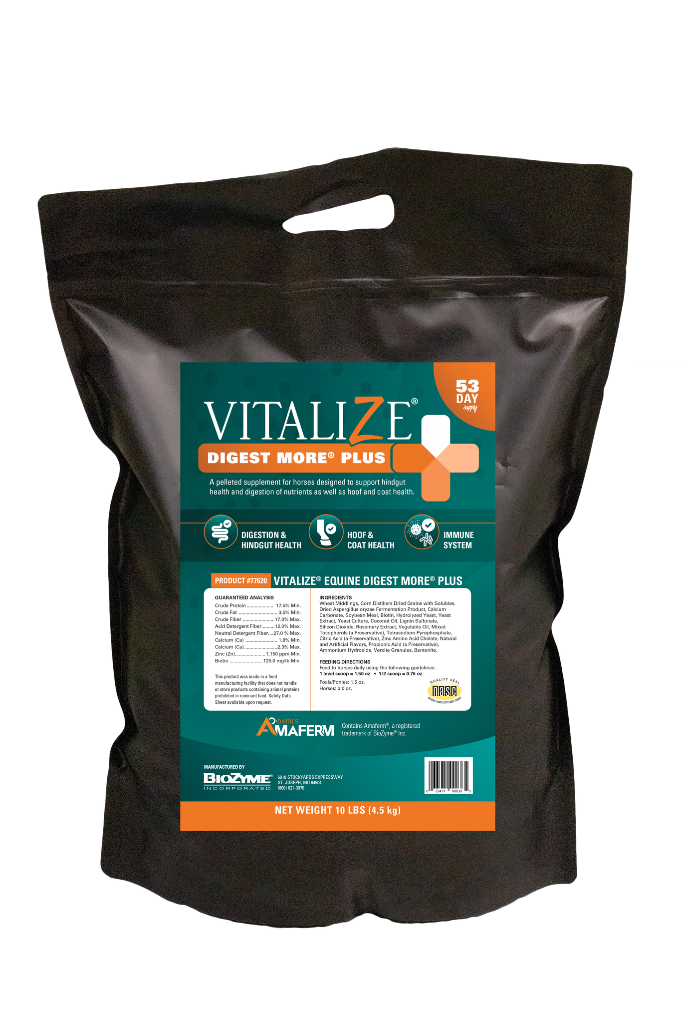 Vitalize Equine Digest More PLUS