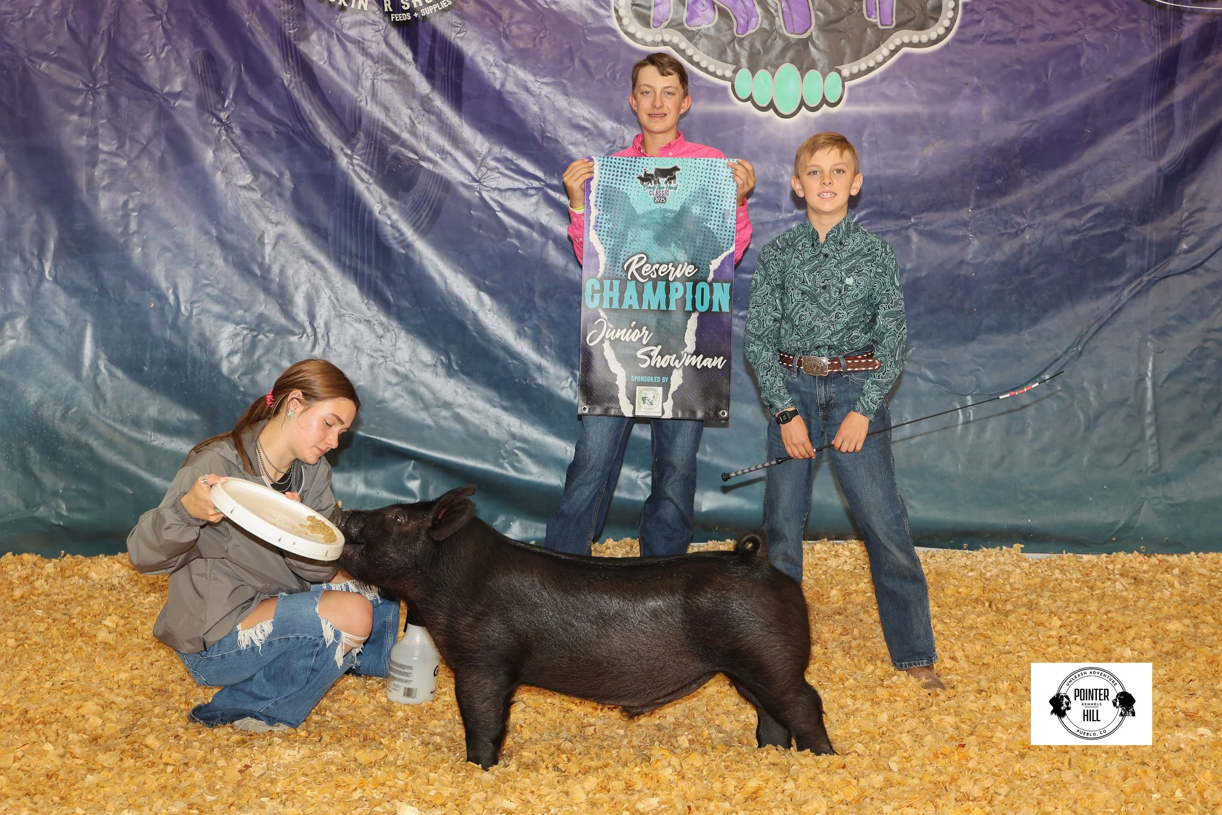 2025 Reserve Champion Junior Showman 