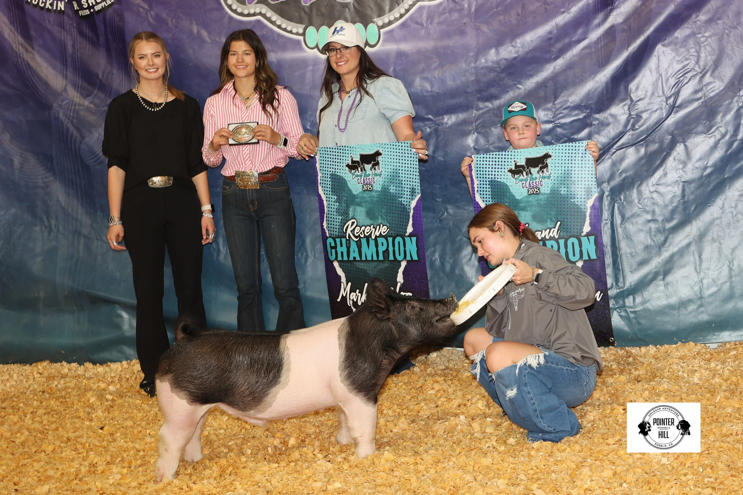 2025 Reserve Champion Hog & Grand Champion Senior Showman 