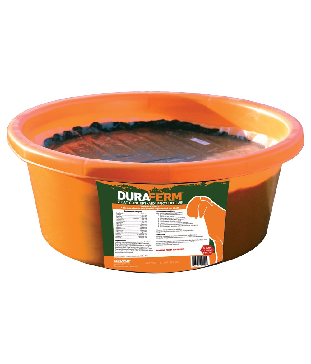 DuraFerm Concept Aid Goat Protein Tub