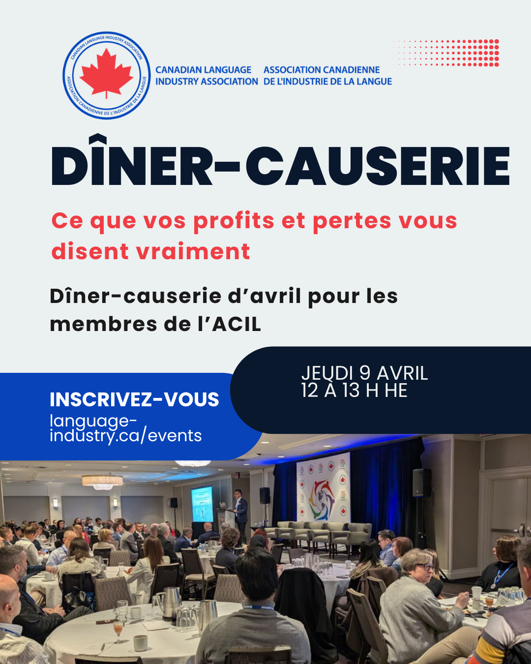 CLIA Member Lunch N’Learn | Dîner-causerie pour les membres de l’ACIL 