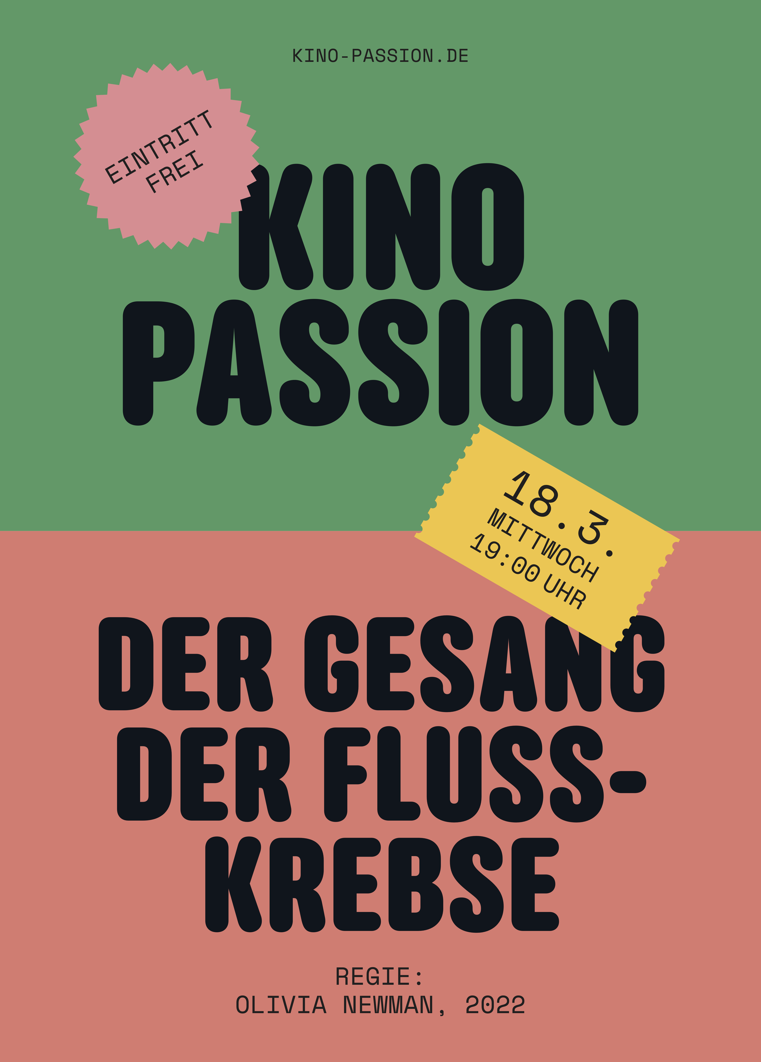 Der Gesang der Flusskrebse März 2026