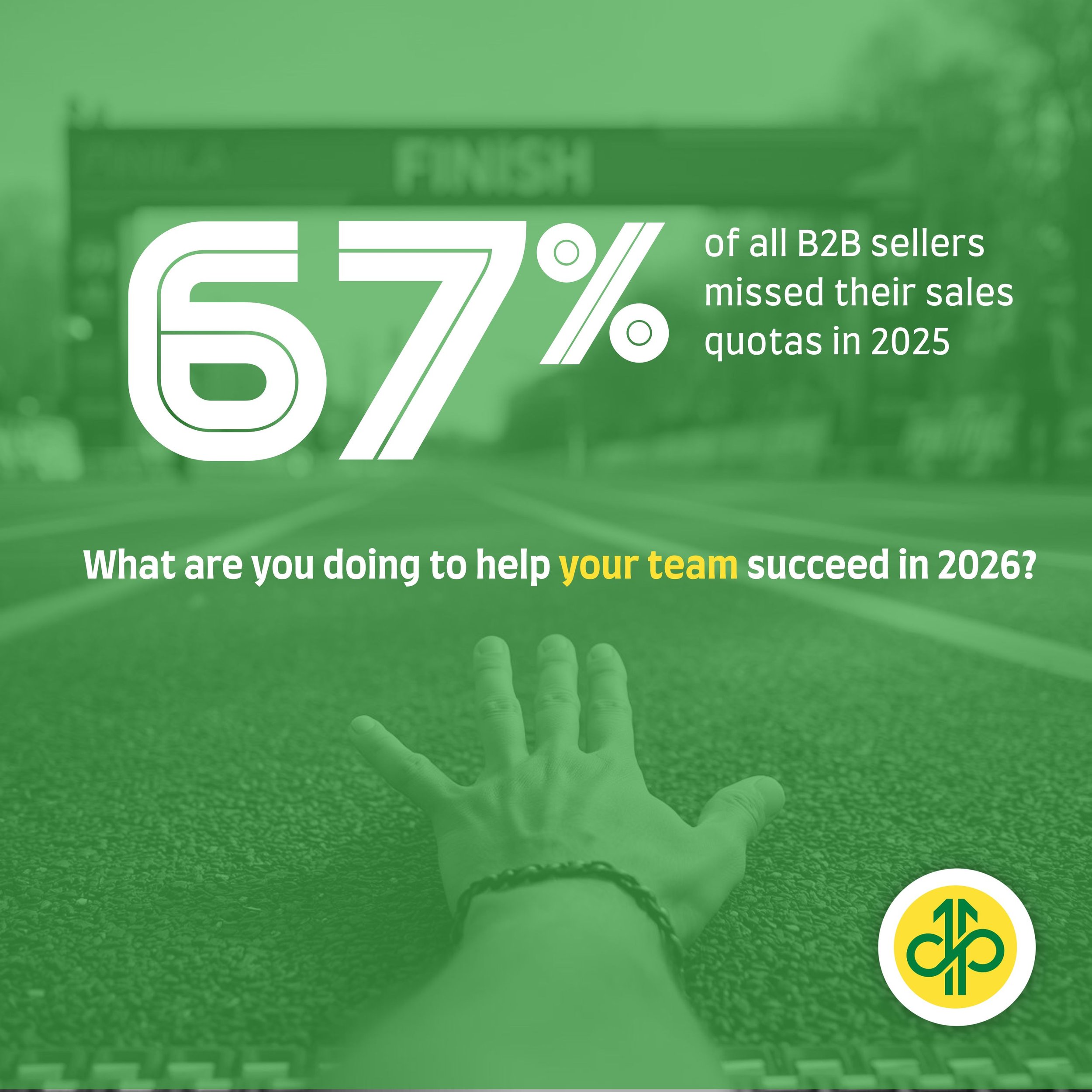 67% of&nbsp;Sellers&nbsp;Didn’t&nbsp;Reach the Finish Line&nbsp;