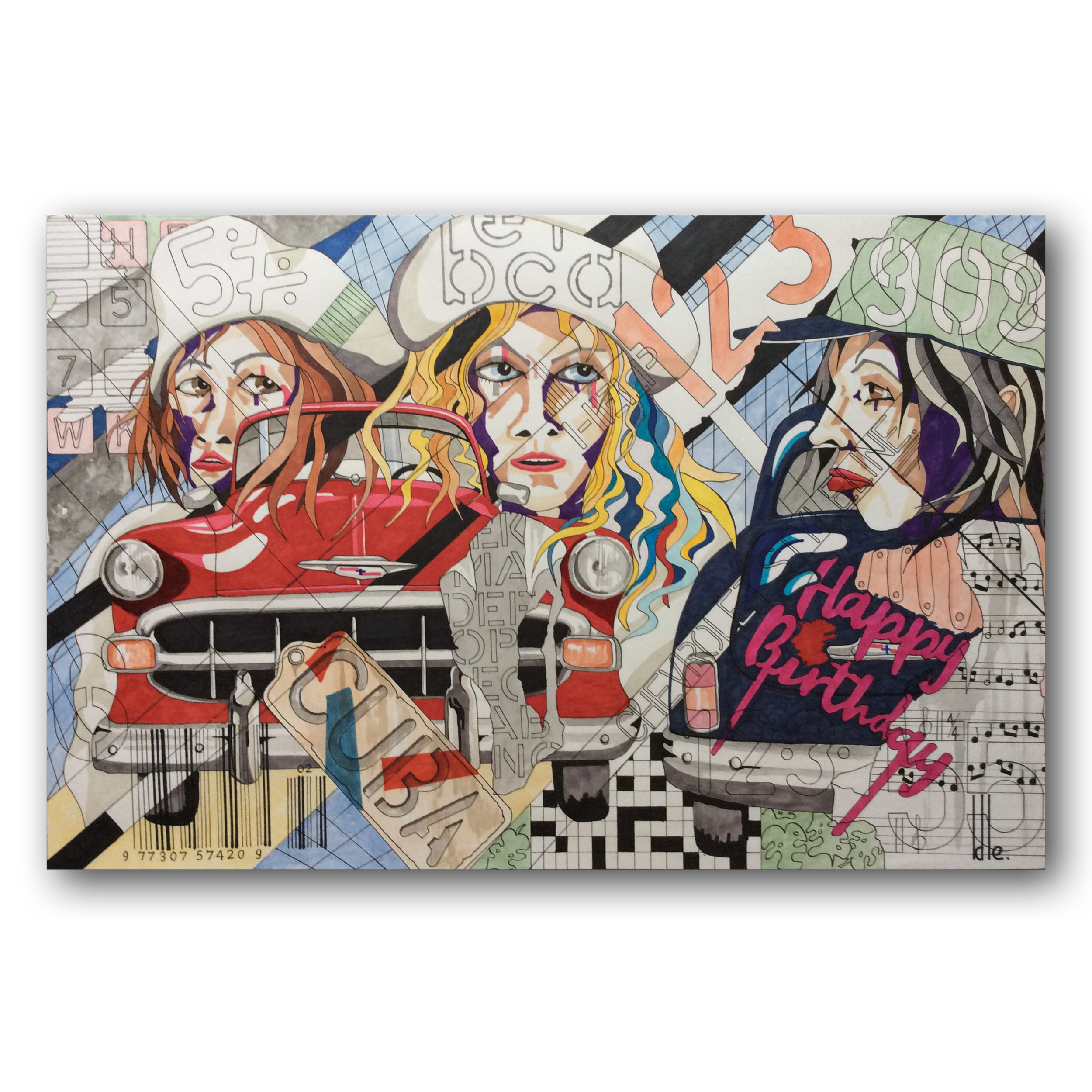 Three Girls, Two Cars