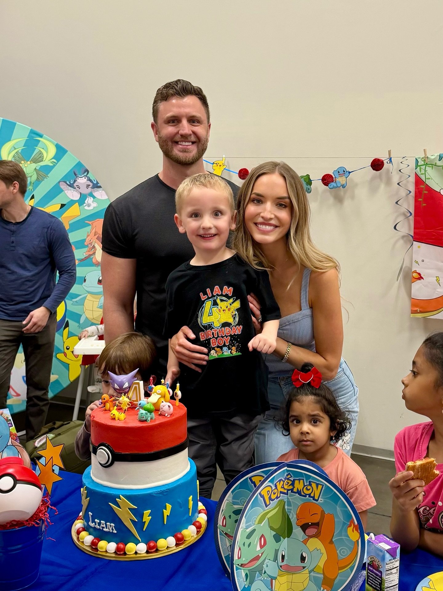 Happiest 4th birthday to my big boy Liam! My fun-loving, down for anything, golden retriever, smiley, brave, big boy! The greatest gift in life was becoming a mom for the first time and learning how to do it - with you by my side . We couldn&rsquo;t 