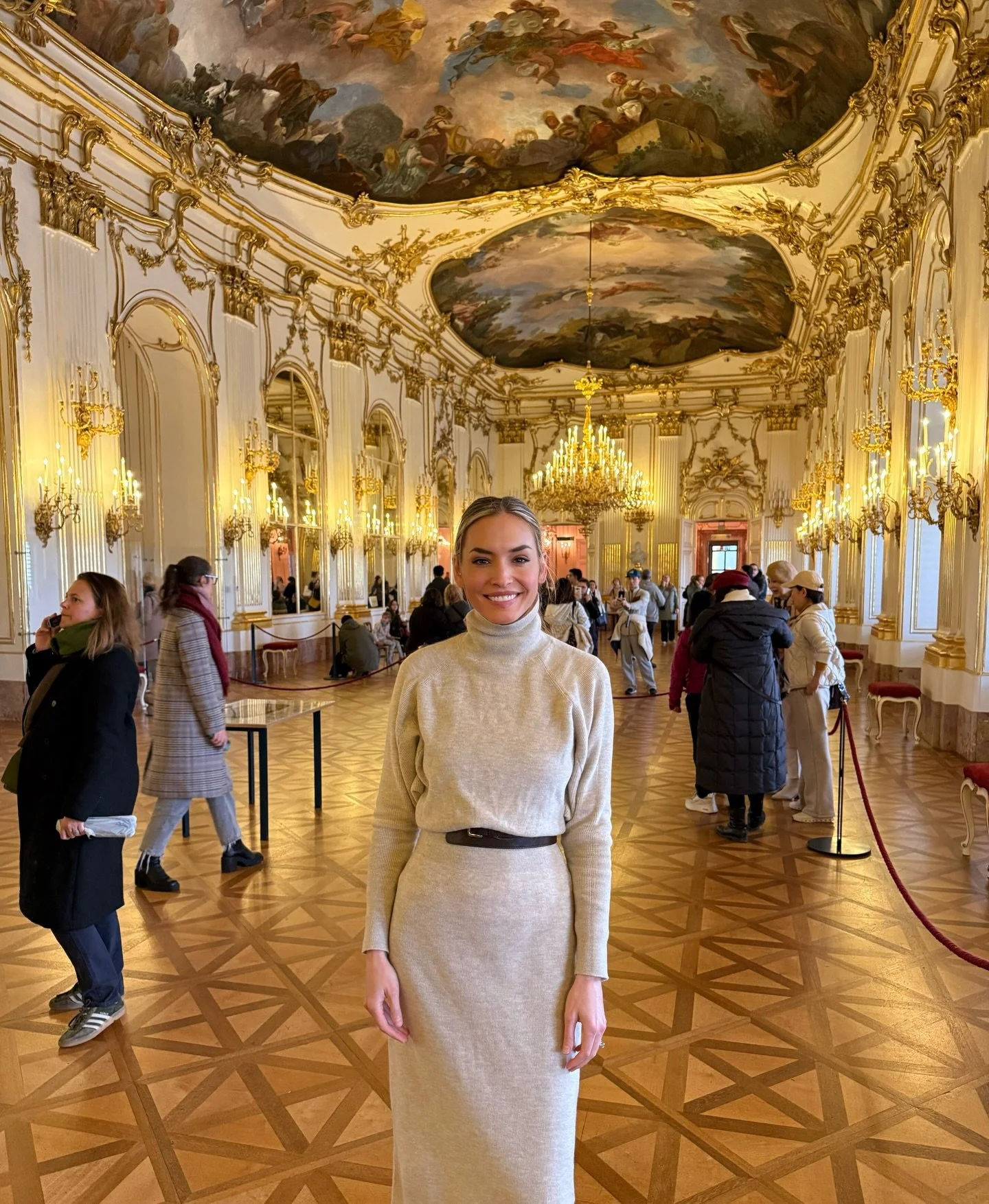 Vienna, Rain or shine☔️ Touring the Sch&ouml;nbrunn Palace, the childhood home of Marie Antoinette.