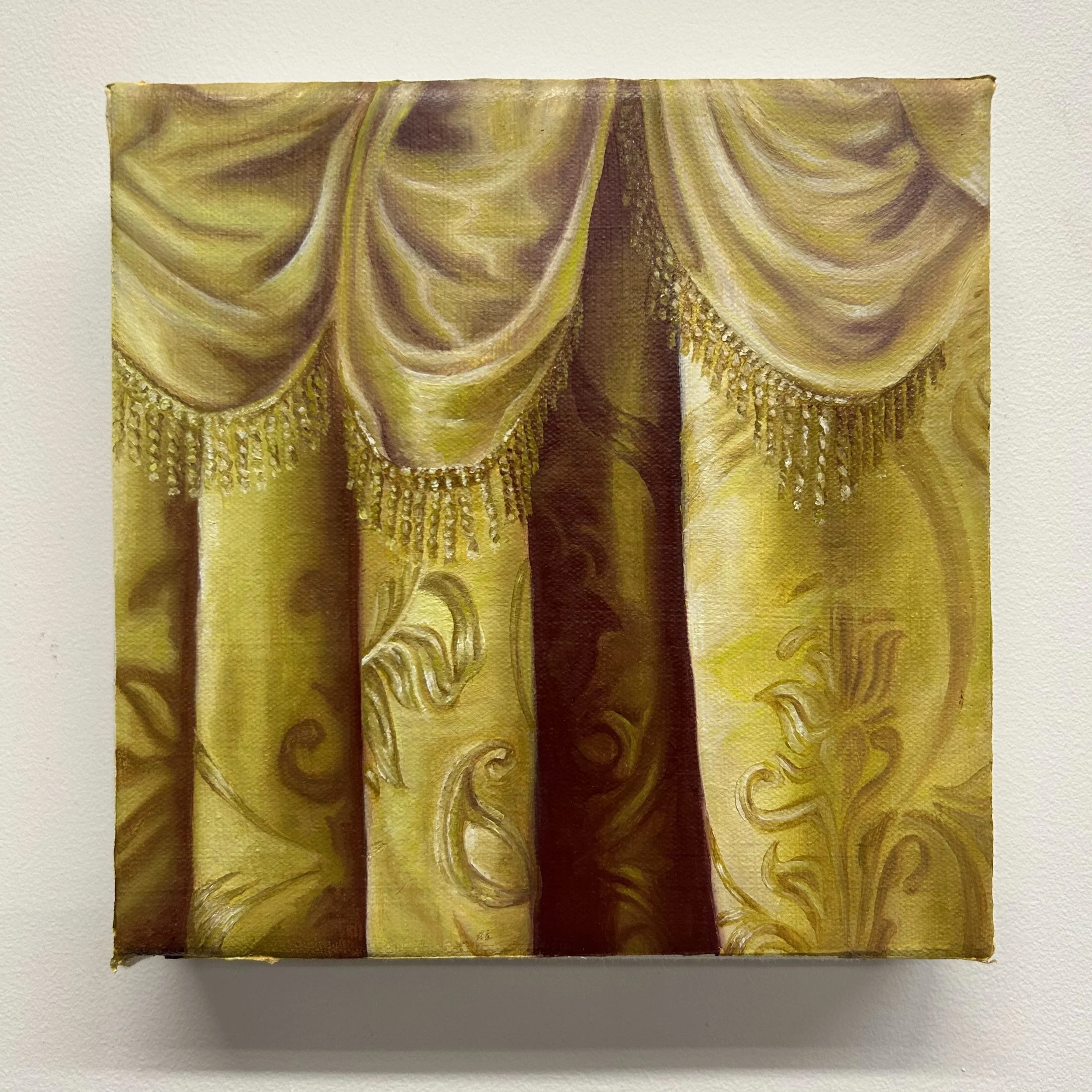 "eternalize your memory", 8x8 inches, oil on canvas