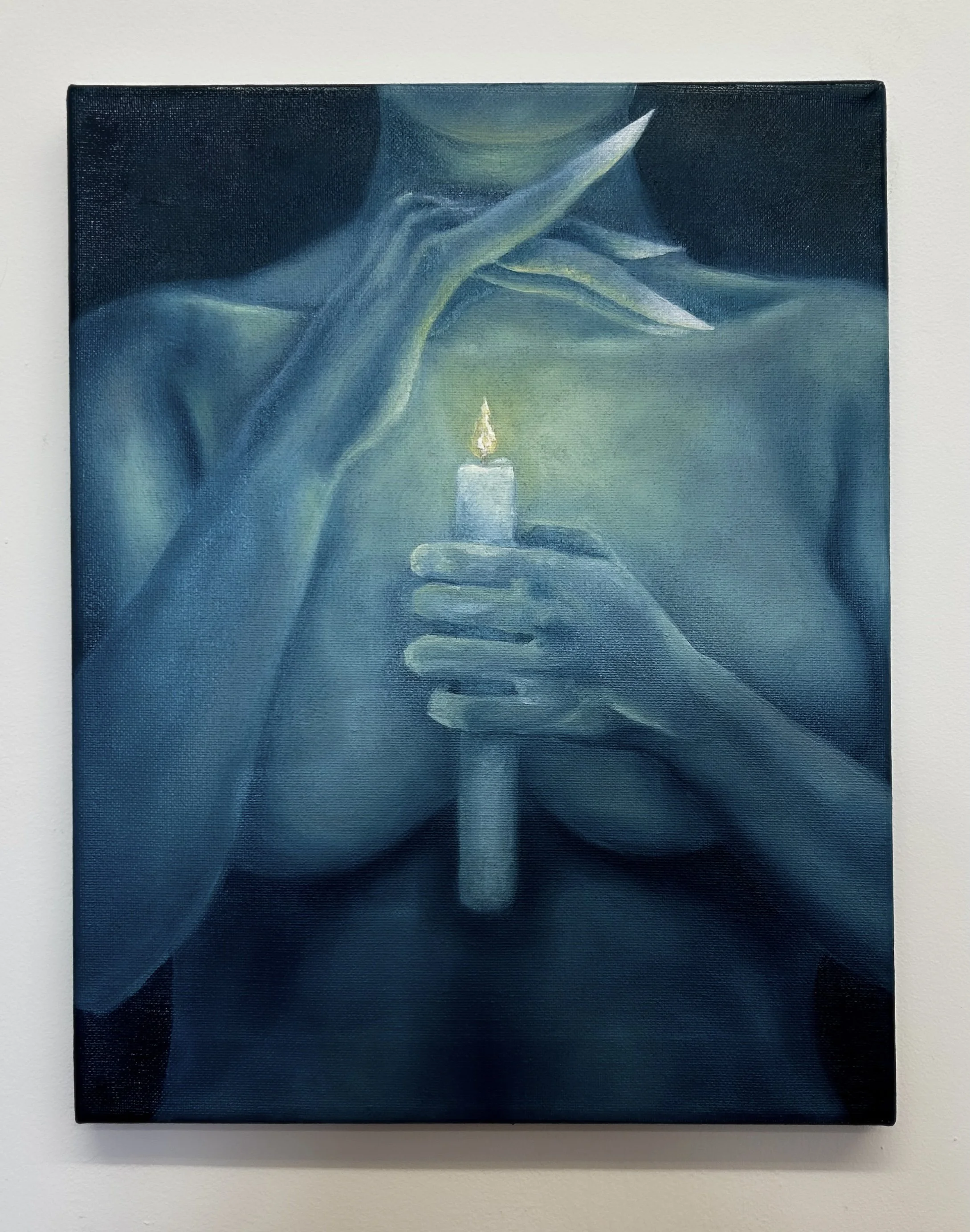 "heaven above" 11x14 inches, oil on canvas