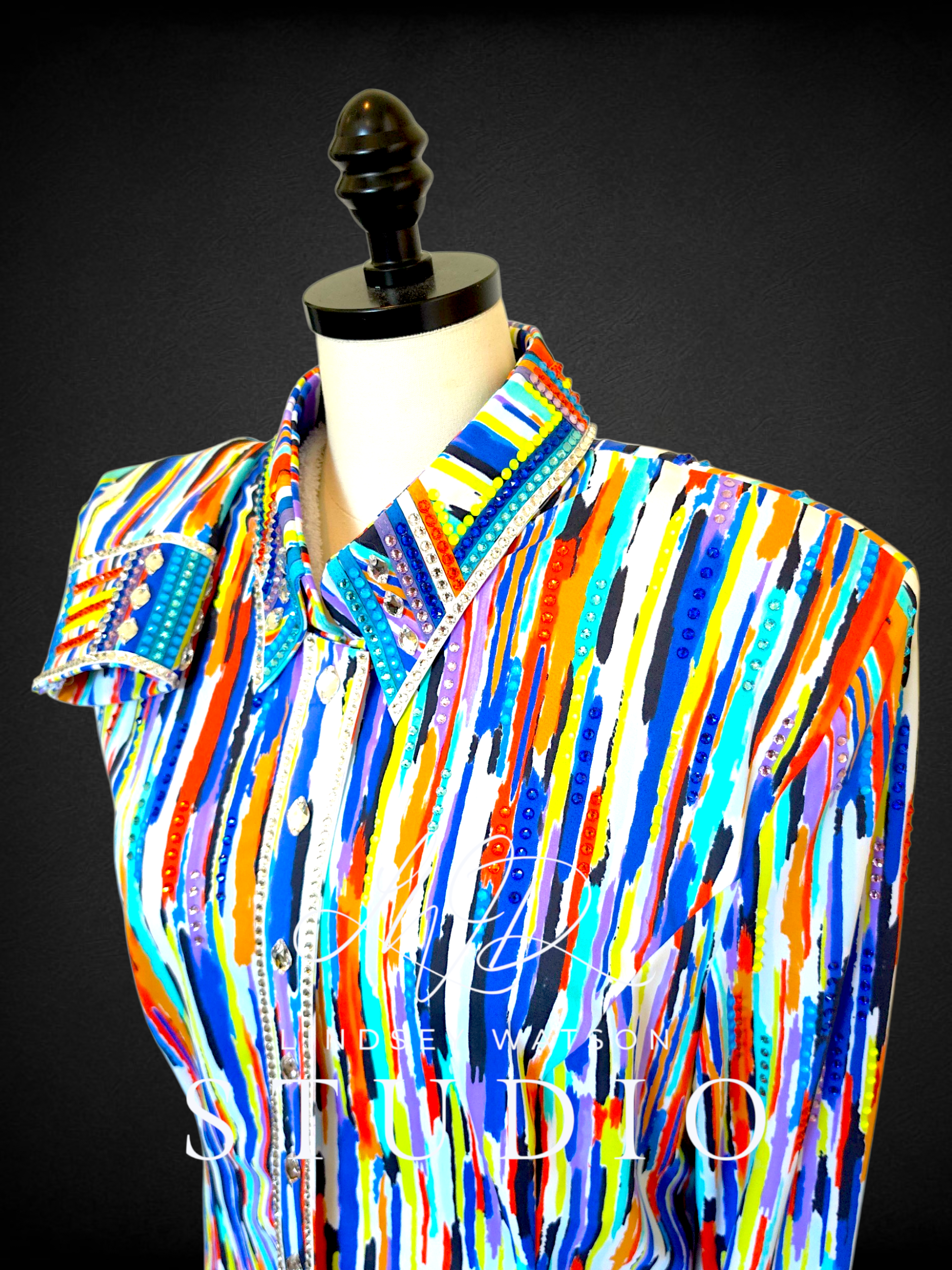XL White, Lavendar, Aqua, Royal, Orange, Yellow, Black, and White Day Shirt