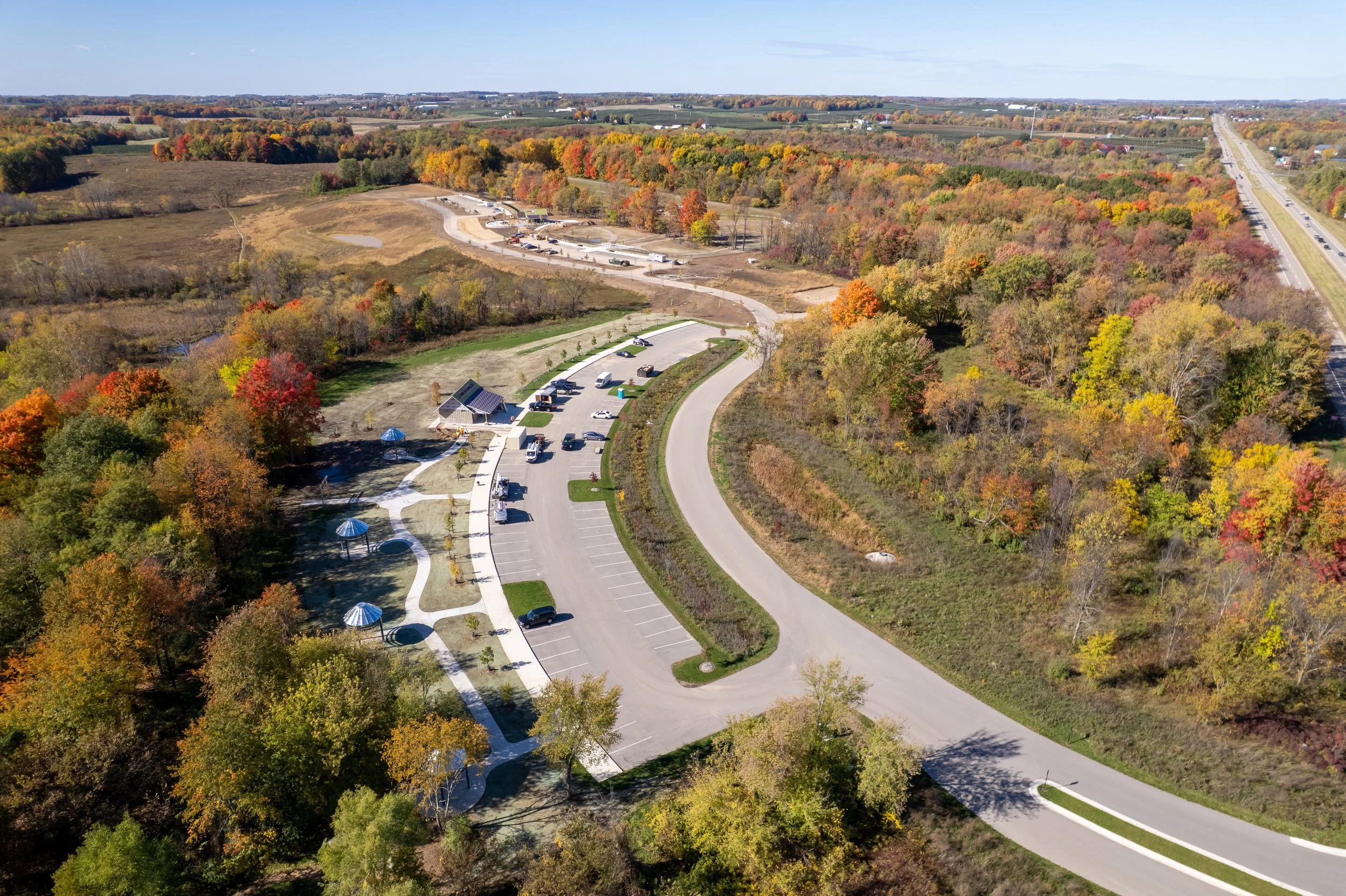 Wahlfield Park North Phase II site development completed by FCC Construction