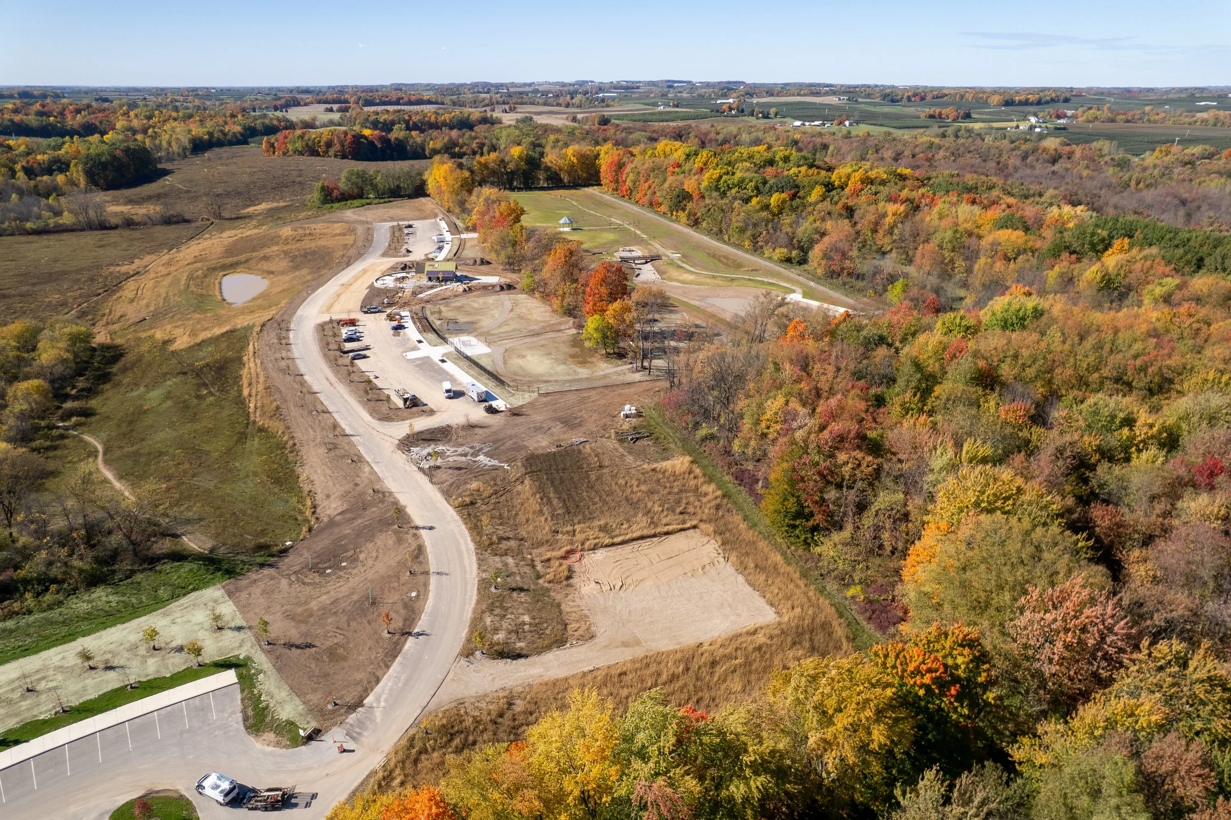 Wahlfield Park North Phase II site development completed by FCC Construction