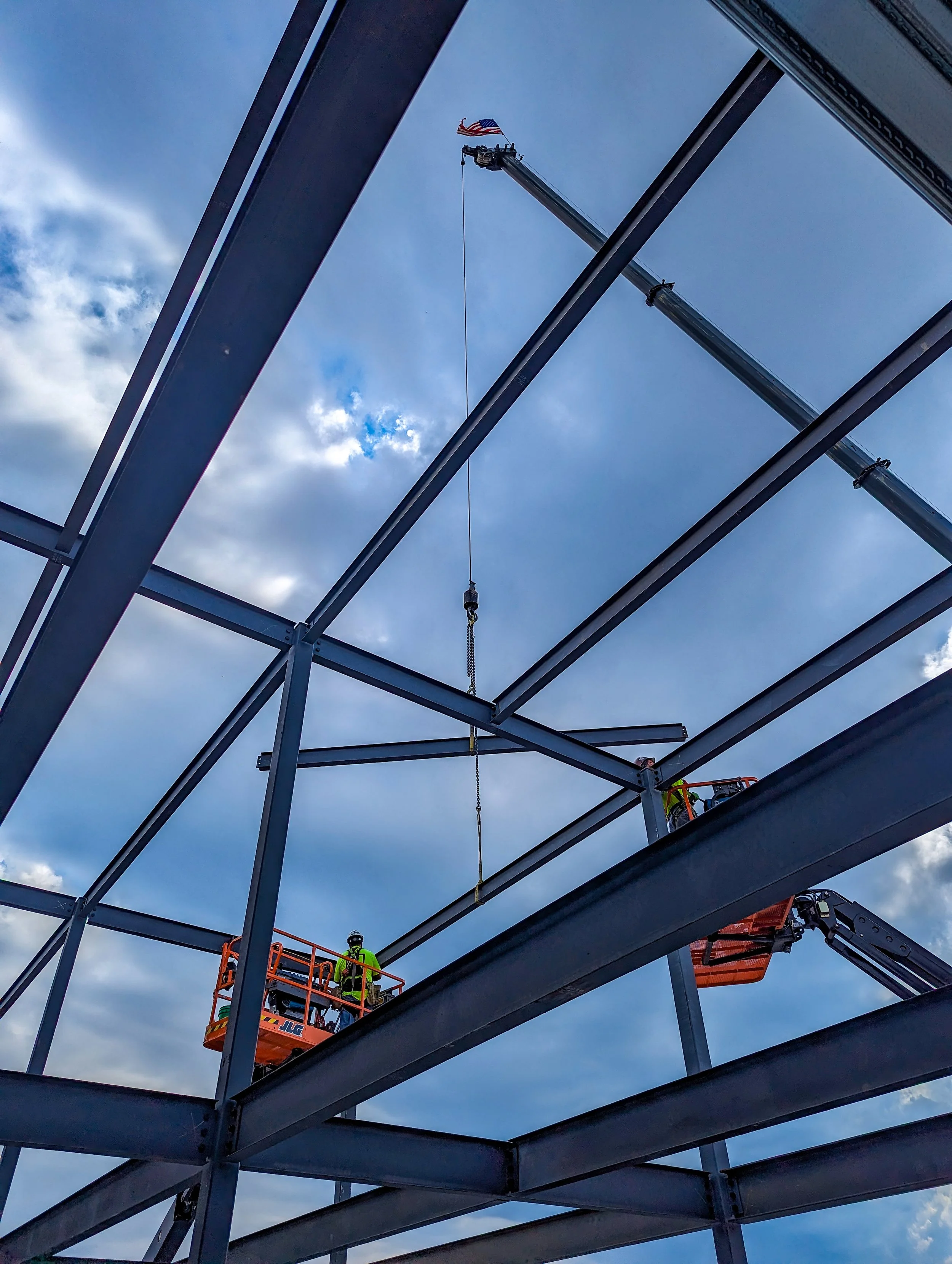 Completed U-Haul storage facility in Walker Michigan