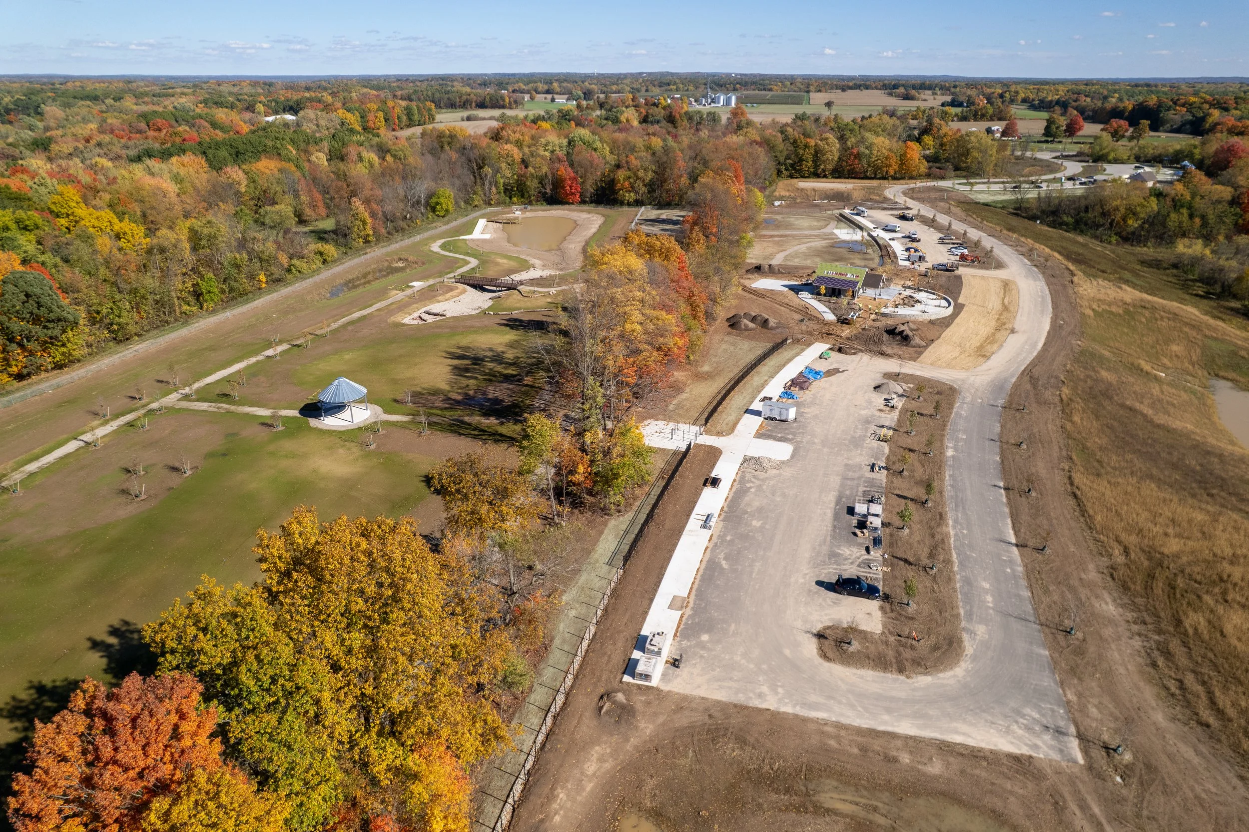Wahlfield Park North Phase II site development completed by FCC Construction