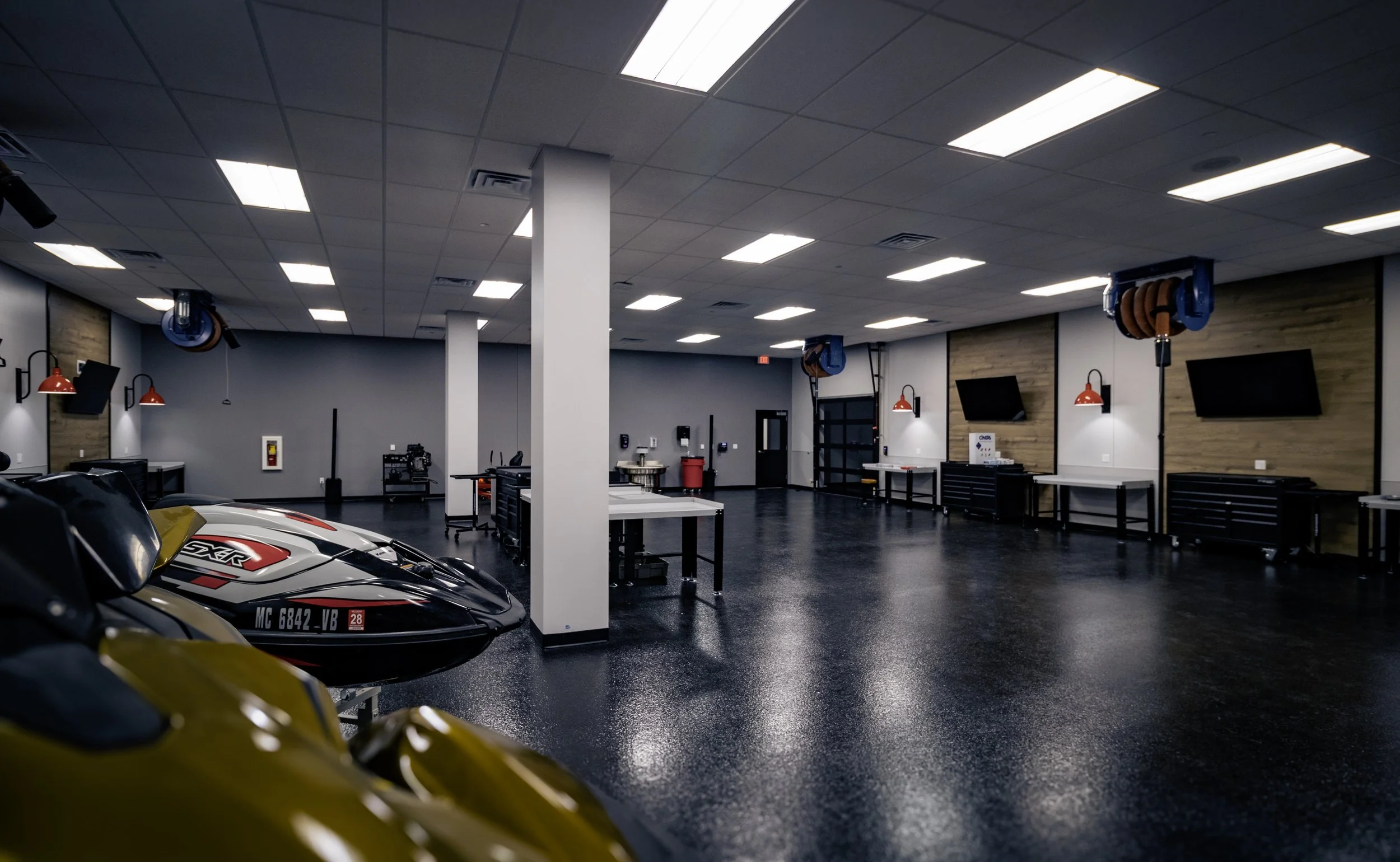 Kawasaki Tech Center Interior Renovation