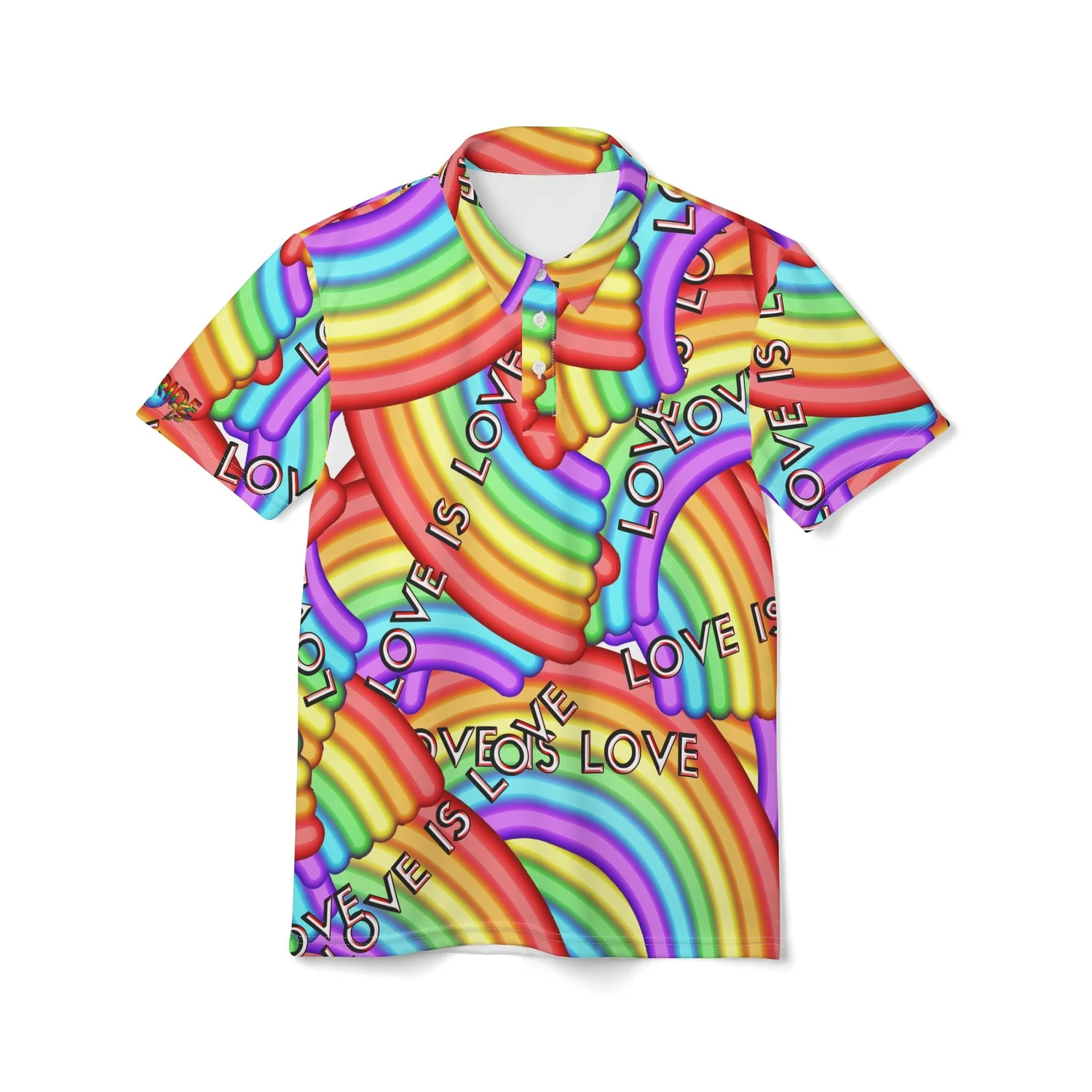 T-Shirt Birdiebee Love Metallic Pride Foil - Taille S - Occasion Très Bon État