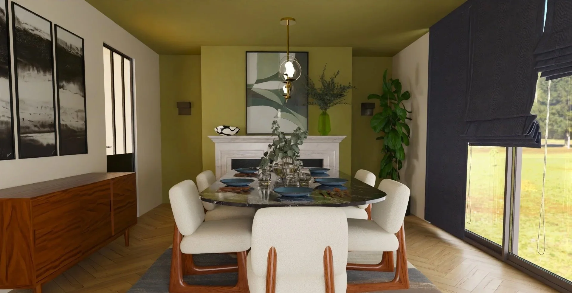 Cas de figure 1 - Logement neuf - APRÈS - Salle à manger