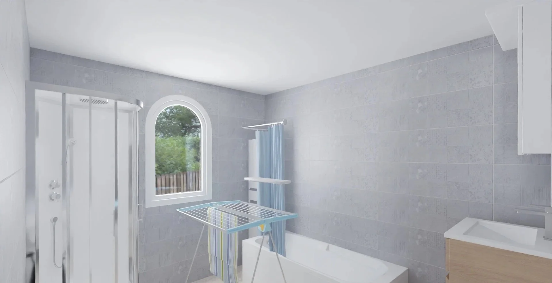 Cas de figure 2 - Rénovation - AVANT - Salle de bain