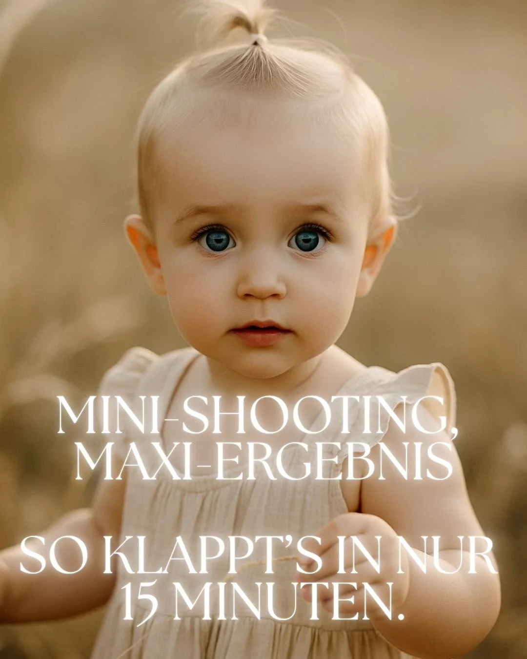 ✨ Mini-Shootings in 15 Minuten?
Yes Baby – aber nicht ohne Plan. Und ganz sicher nicht ohne Herz. 💛
Wenn du denkst, dass 15 Minuten zu kurz sind –
dann hast du vermutlich noch nie mit einem klaren Posing-System gearbeitet.
Ich hab meine