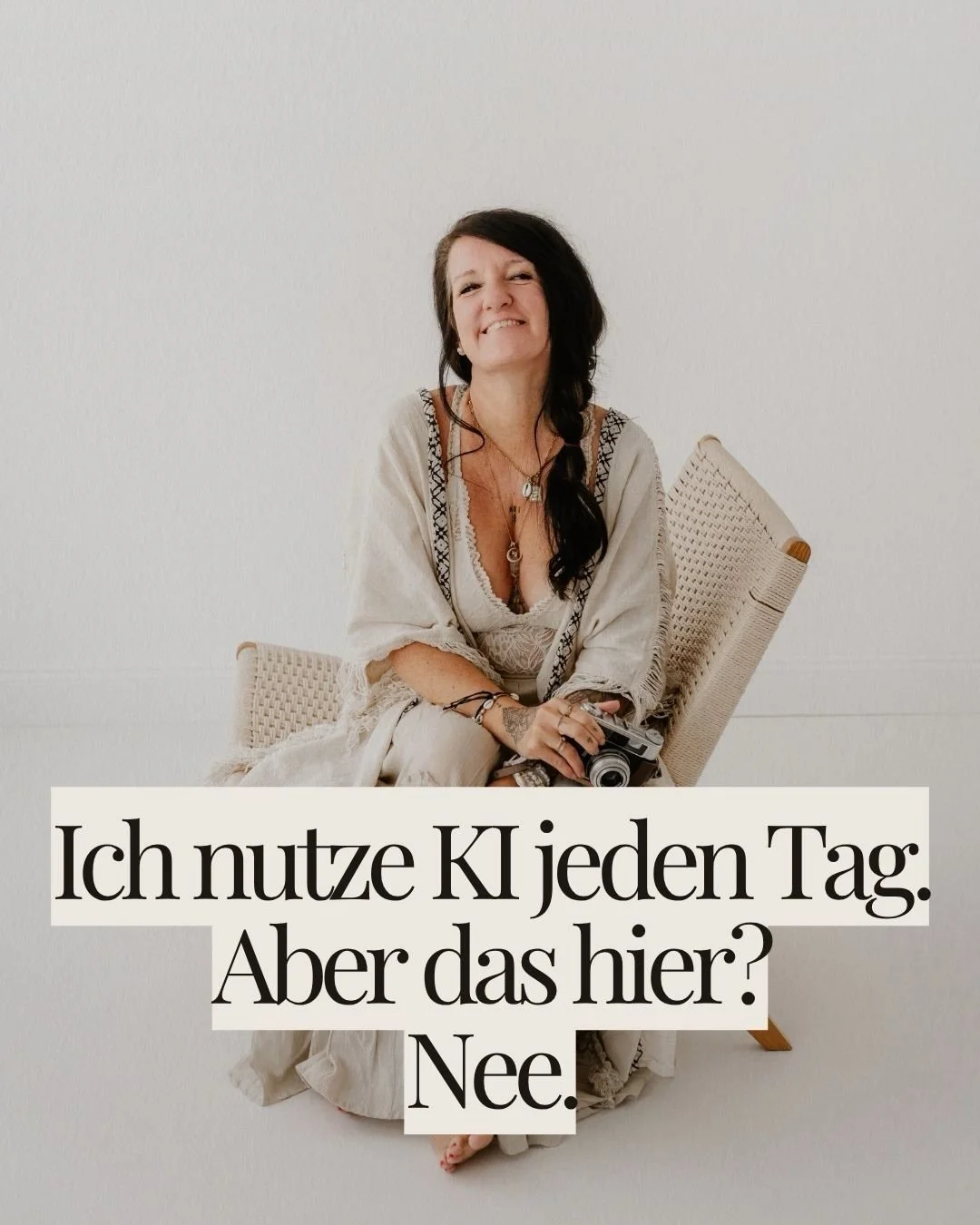 Seit einiger Zeit besch&auml;ftige ich mich umfassend mit KI f&uuml;r mein Business. 
Wo mir KI hilft, Prozesse zu vereinfachen. Das finde ich schon sehr cool und auch richtig, dass man sich das anschaut. ✨

Aber gestern&hellip;.. .
poppt da diese We