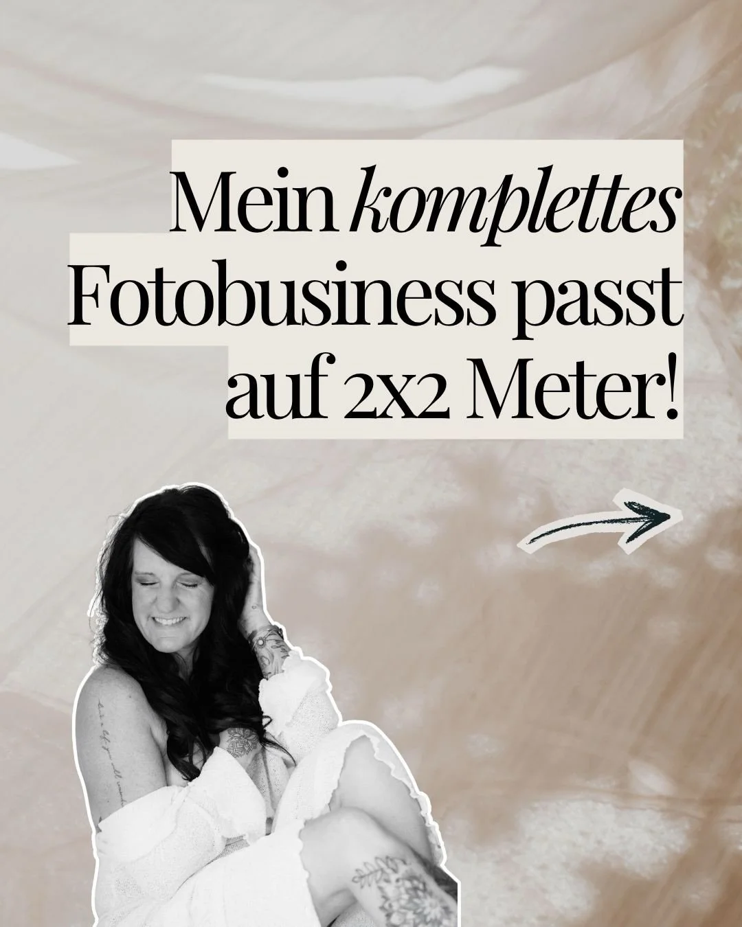 Damals dachte ich auch immer man braucht viel&hellip;. Damit es professionell wirkt und ich als Fotografin richtig erfolgreich werde. 😏

Heute weiss ich, dass so vieles von dem ablenken kann, was man eigentlich will.
Dass man sich viel zu sehr beein