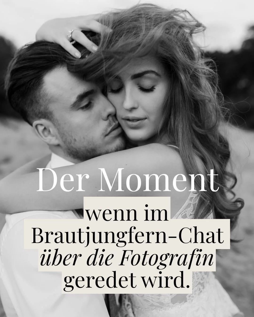 Eine kleine Real Story heute mal von mir. 
Ich war damals auch in diesem Chat ✨ generell denke ich kennen wir all solche Gruppenchats (in manchen ist man gerne drin- in manchen eher weniger *r&auml;usper*). 
Und da ich die Fotografin kannte wusste ic