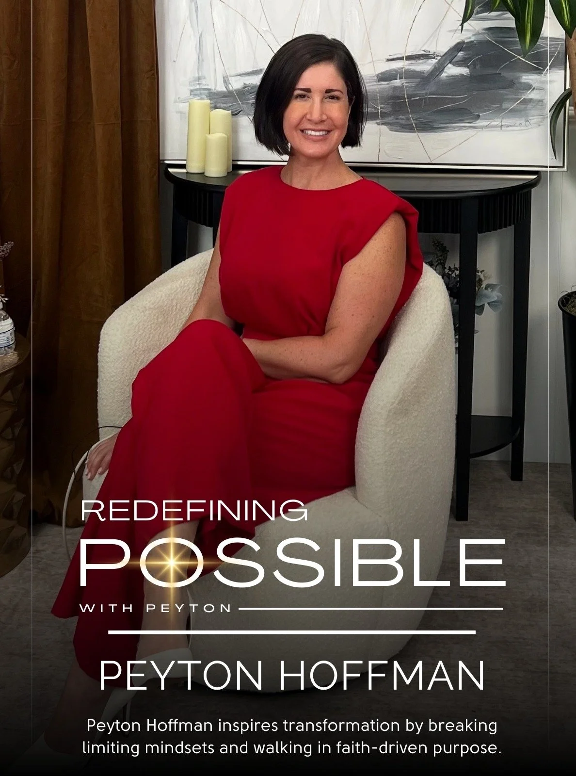 We&rsquo;re so inspired by Peyton Hoffman &mdash; speaker, author, and founder of Fighting For Joy! She&rsquo;s on a mission to help people break free from limiting beliefs and step boldly into their God-given purpose.

Her podcast, Redefining Possib