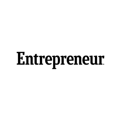 The word 'Entrepreneur' in black bold text on a white background.