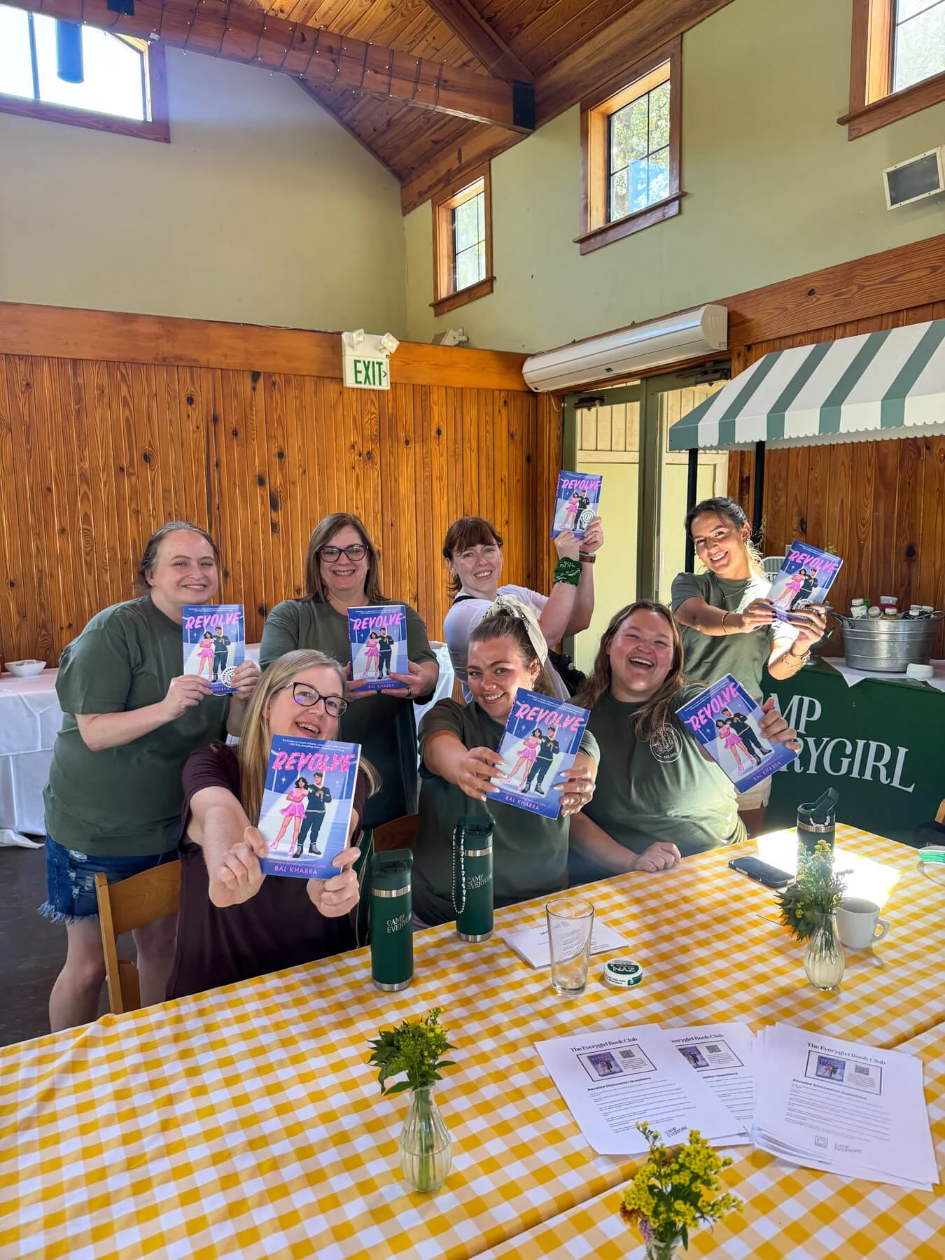enjoy The Everygirl Book Club IRL at camp! all campers receive a hard copy of the book to read ahead of time