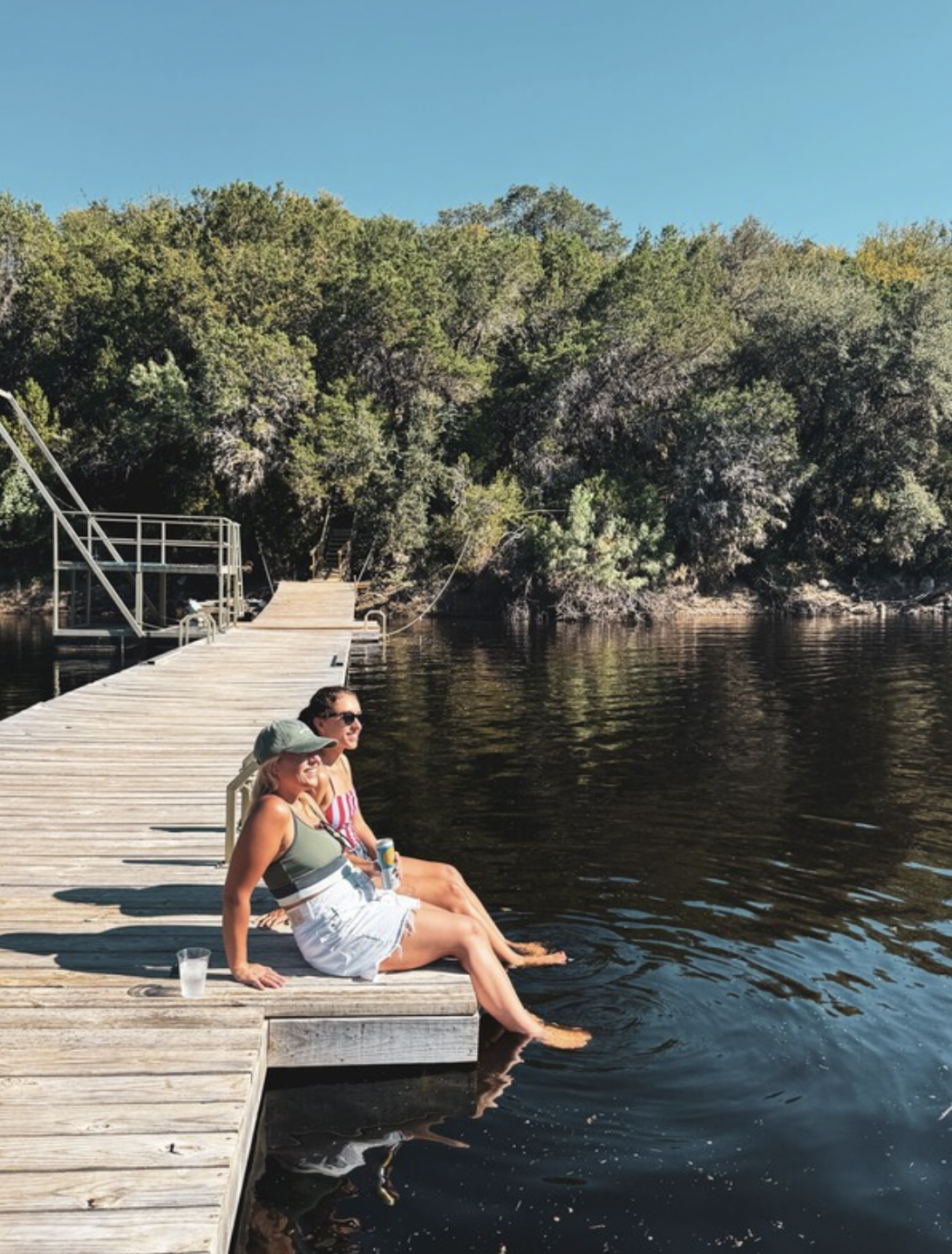 Campers will get to take advantage of the large private lake at camp including floaties, kayaks, paddle boards and the Blob!